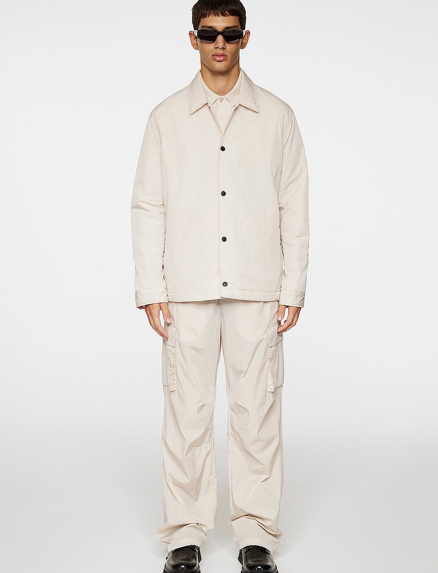 J. Lindeberg - Tibor Tech Overshirt - overshirts - moonbeam - 4