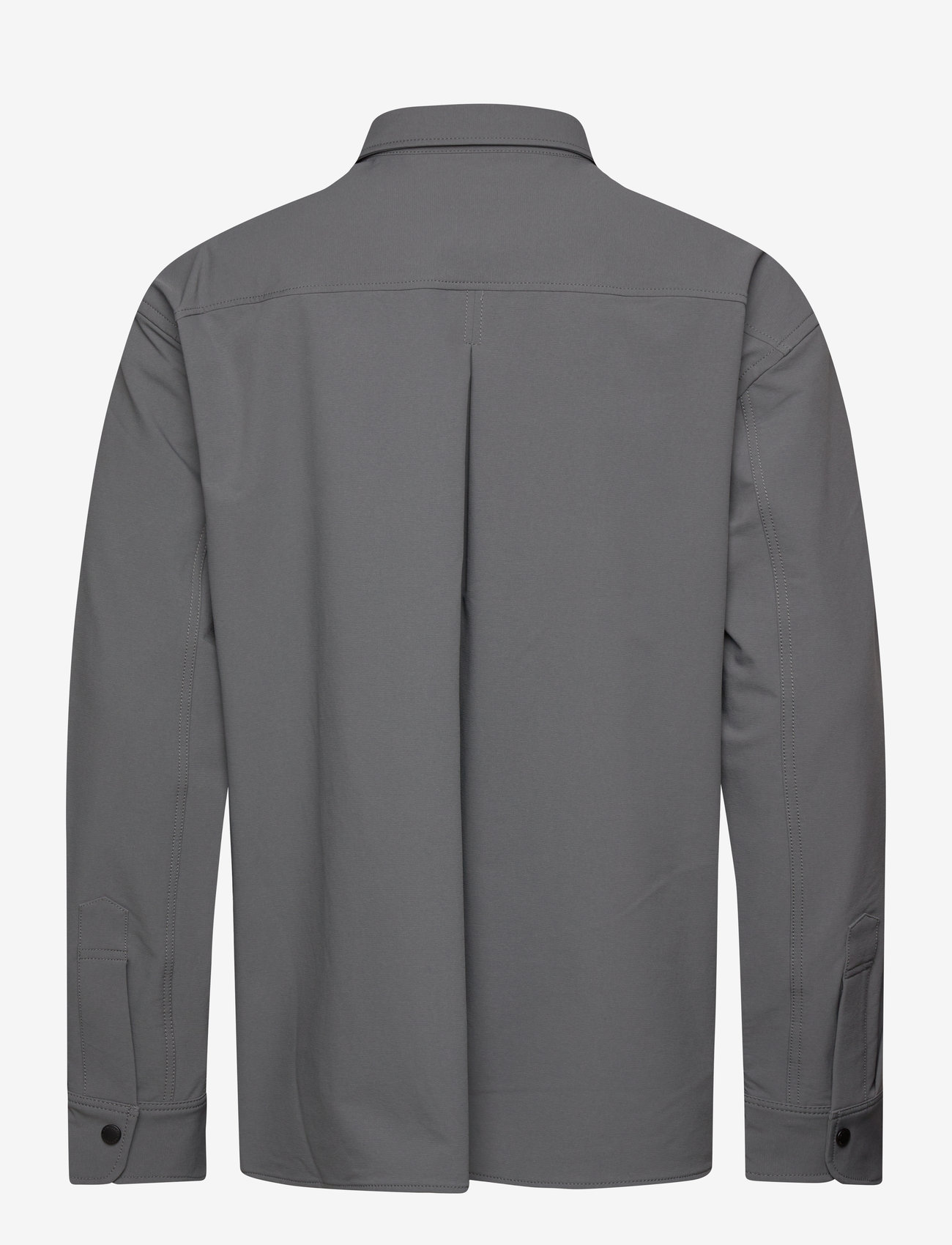 J. Lindeberg - Howard Tech Fleece Overshirt - shop efter anledning - lava smoke - 2