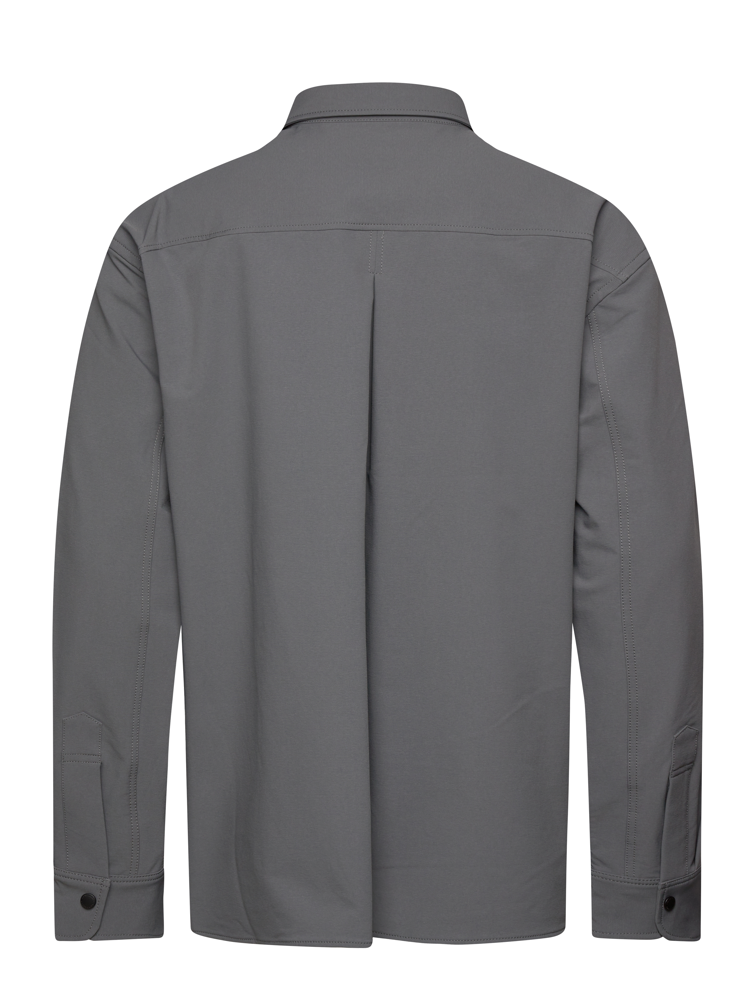 J. Lindeberg - Howard Tech Fleece Overshirt - overshirts - lava smoke - 2
