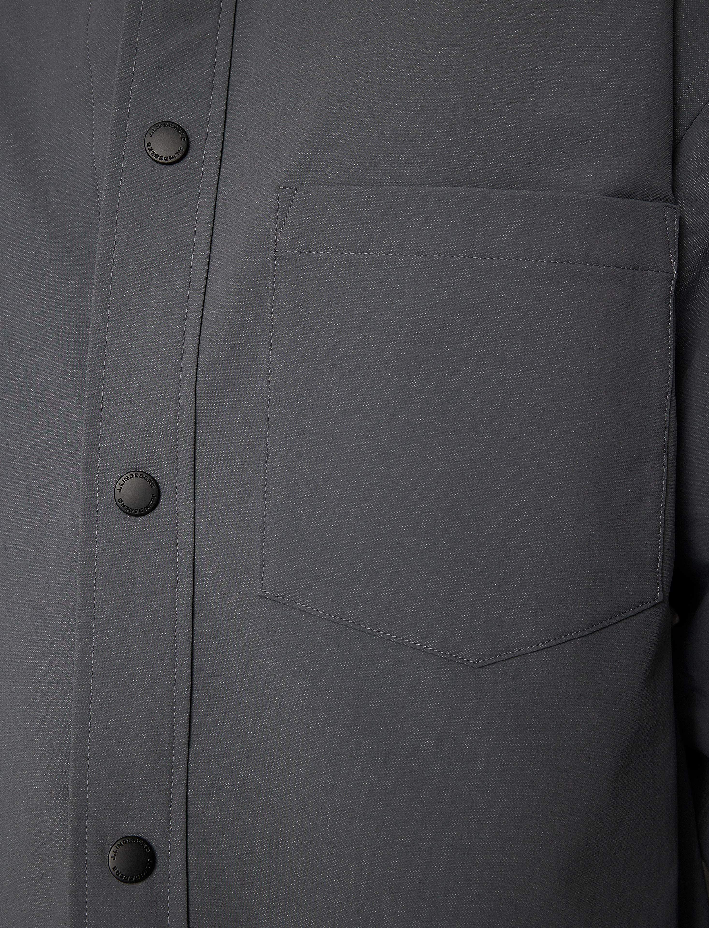 J. Lindeberg Howard Tech Fleece Overshirt overshirts herr – bild 5