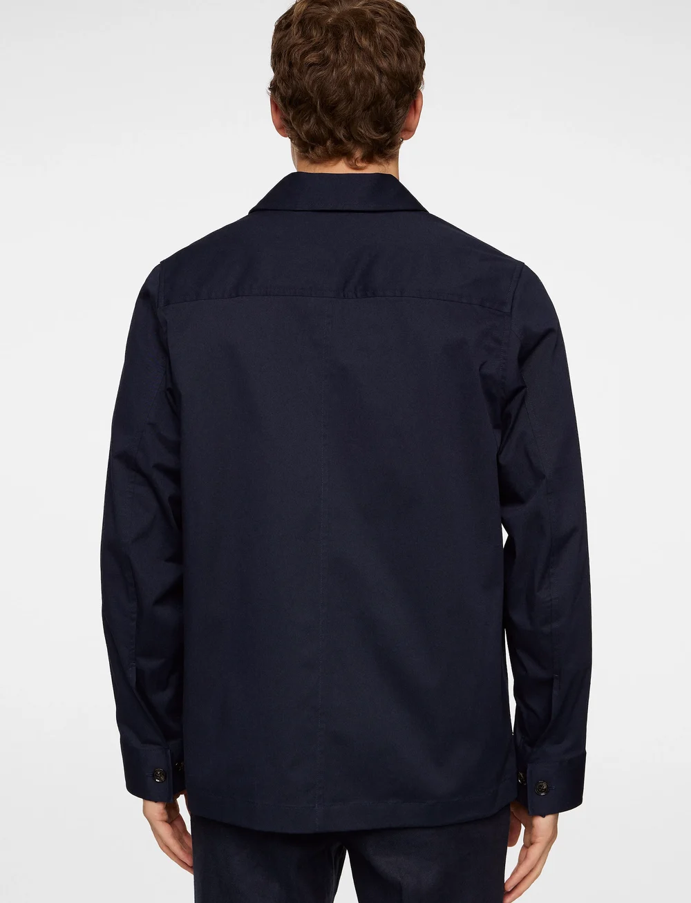 J. Lindeberg - Easton Workwear Overshirt - shop efter anledning - jl navy - 3