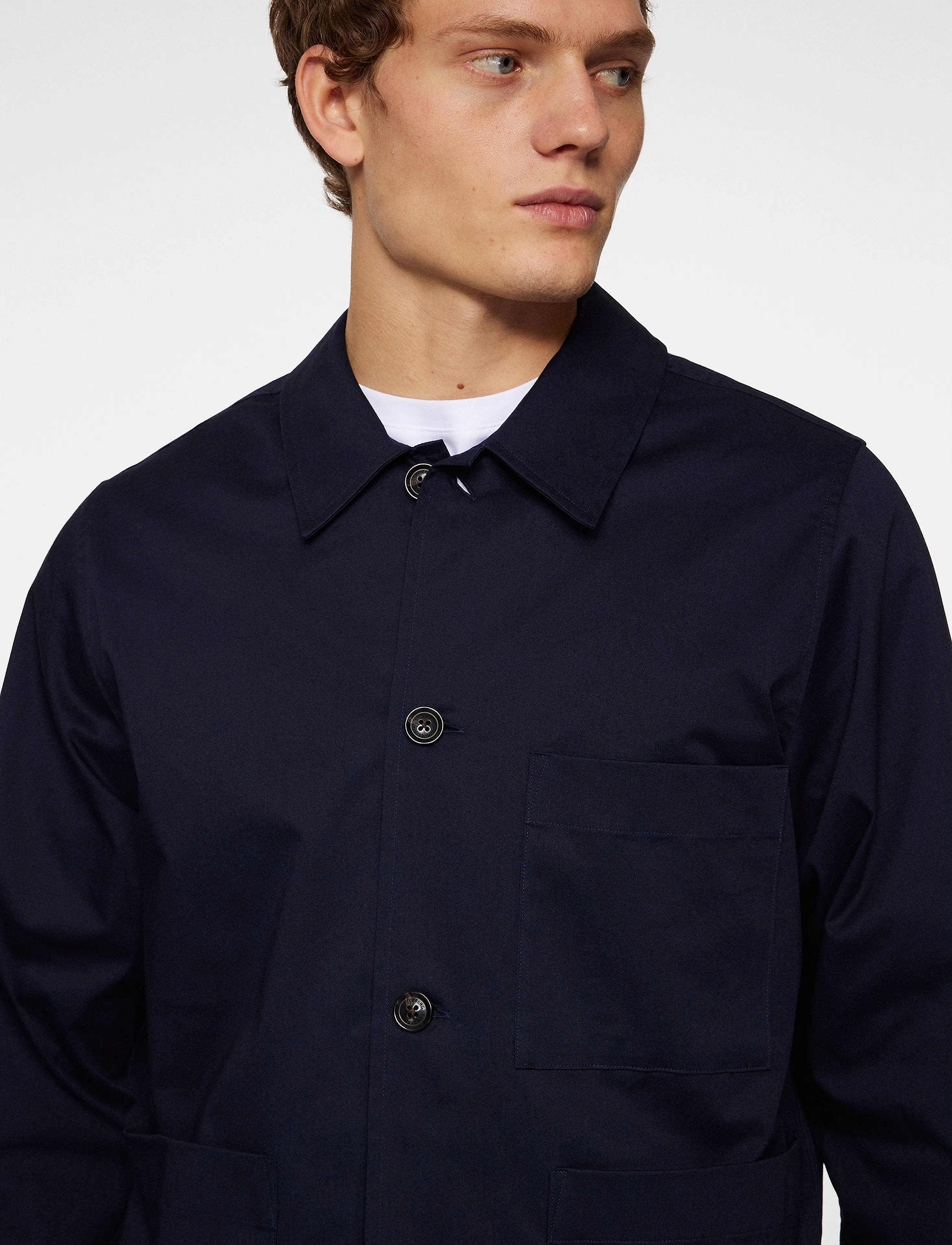J. Lindeberg - Easton Workwear Overshirt - paitatakit - jl navy - 5