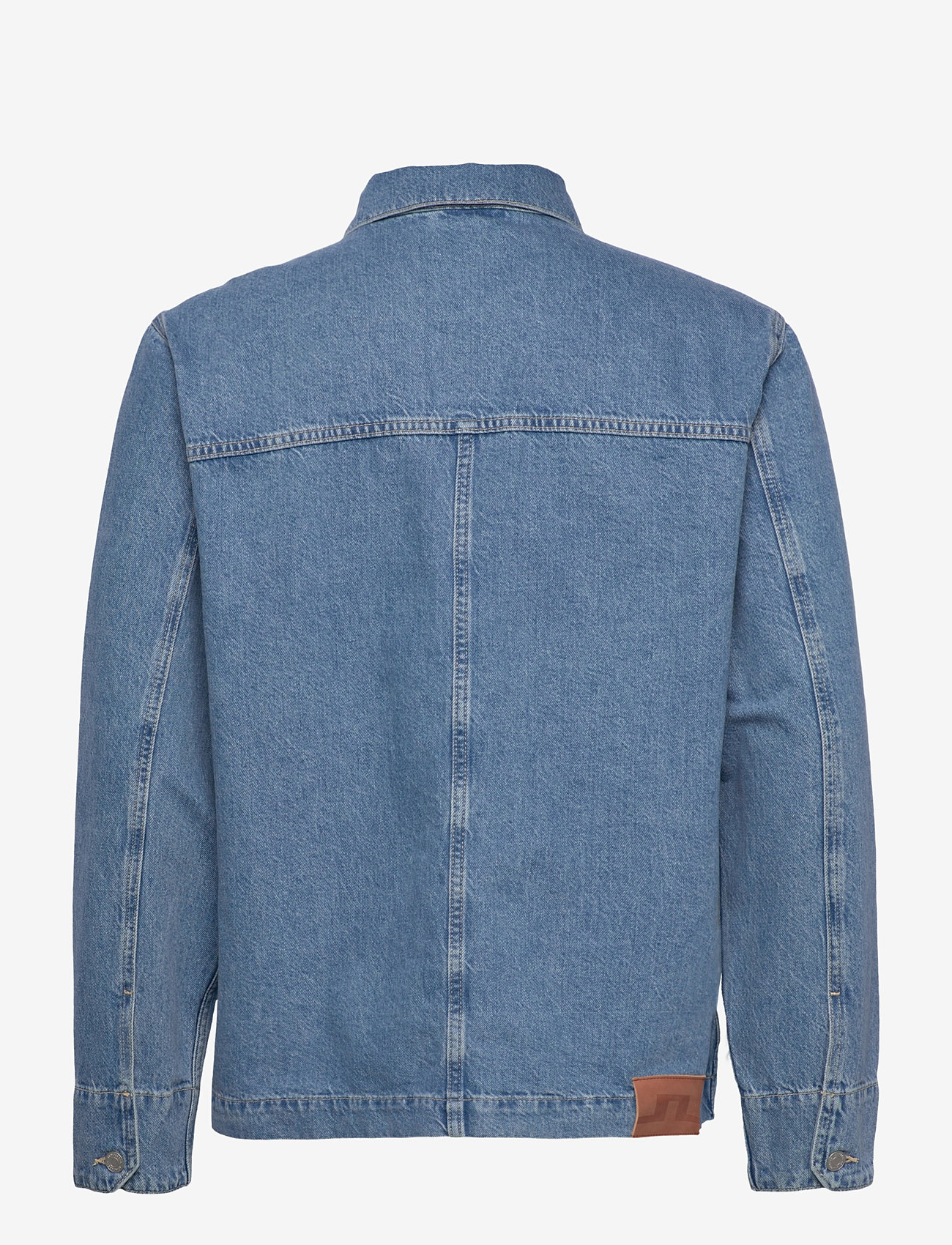 J. Lindeberg - Hunt Washed Denim Overshirt - overshirts - light blue - 2