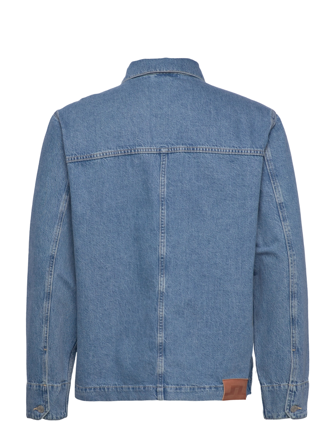 J. Lindeberg - Hunt Washed Denim Overshirt - overshirts - light blue - 2