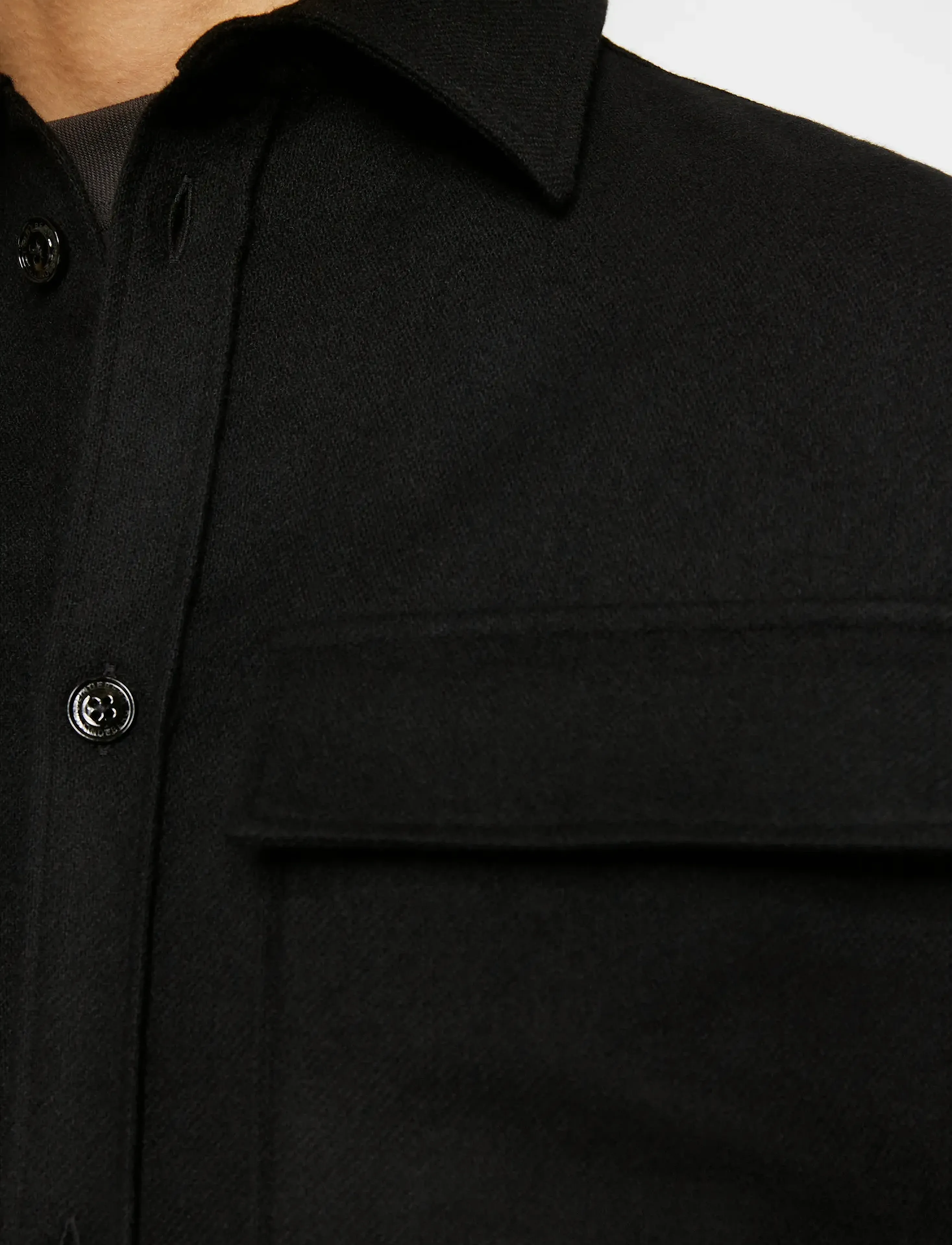 J. Lindeberg Flat Wool Overshirt skjortor & blusar herr – bild 5
