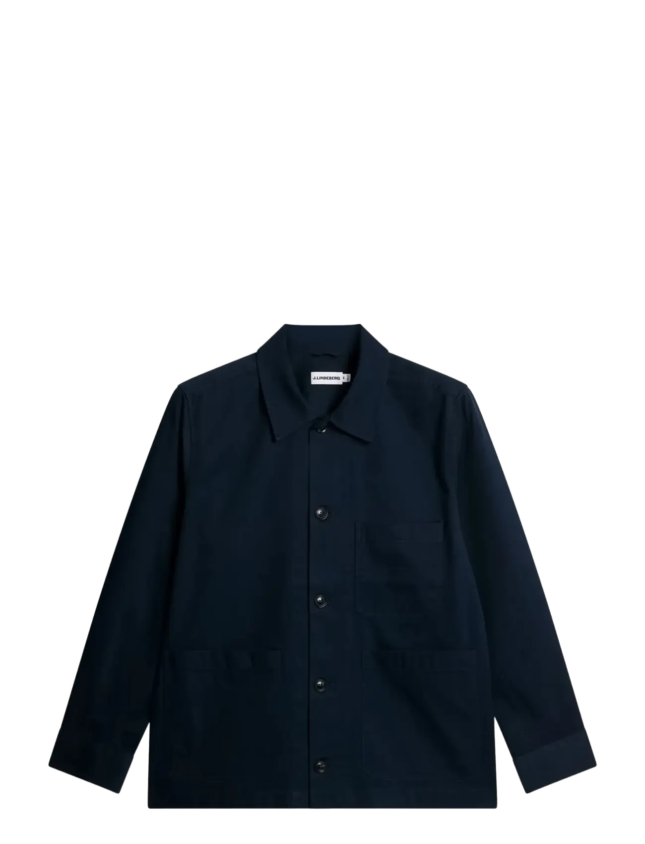 J. Lindeberg Easton Cotton Overshirt - Riided - JL NAVY / navy