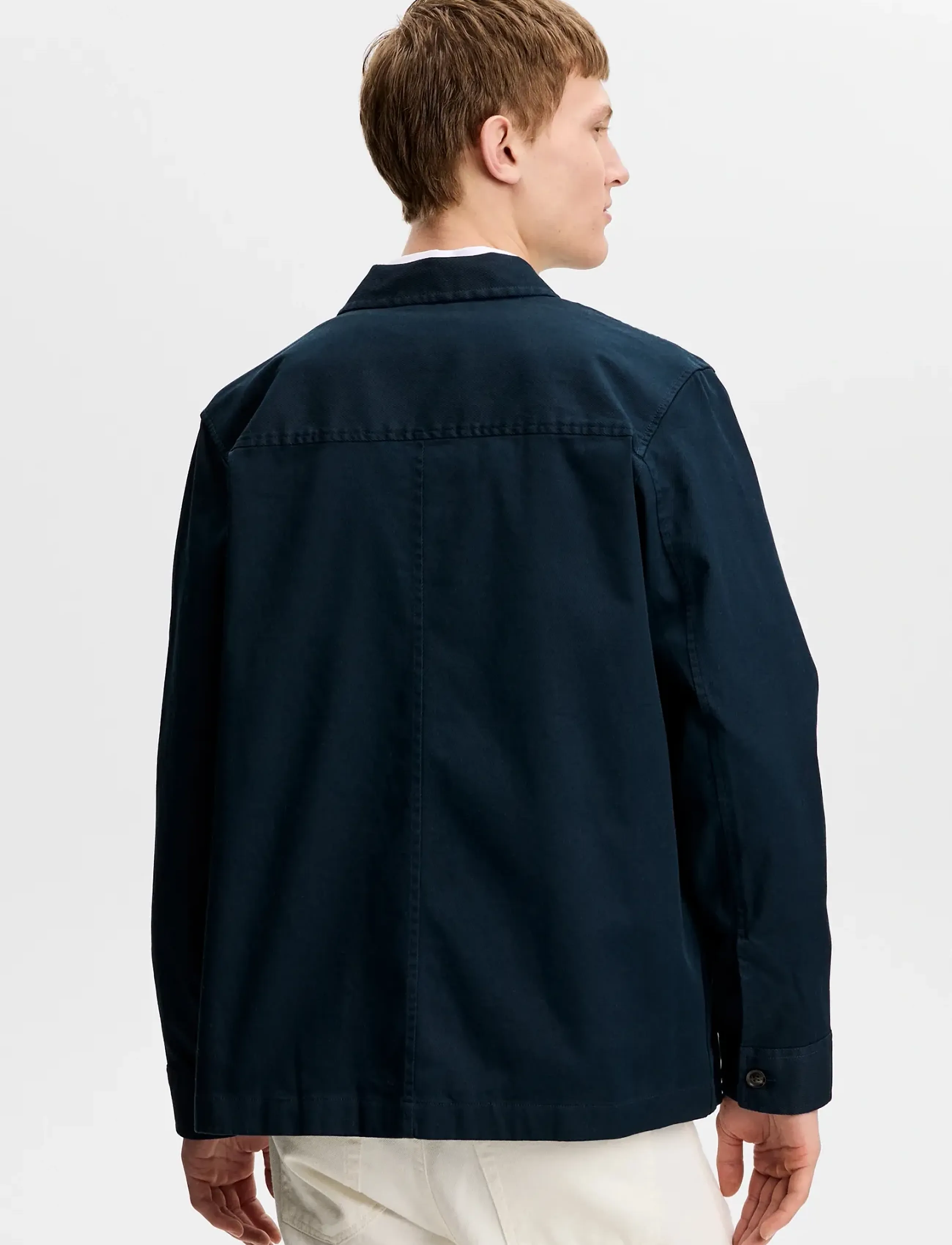 J. Lindeberg Easton Cotton Overshirt overshirts herr – bild 2
