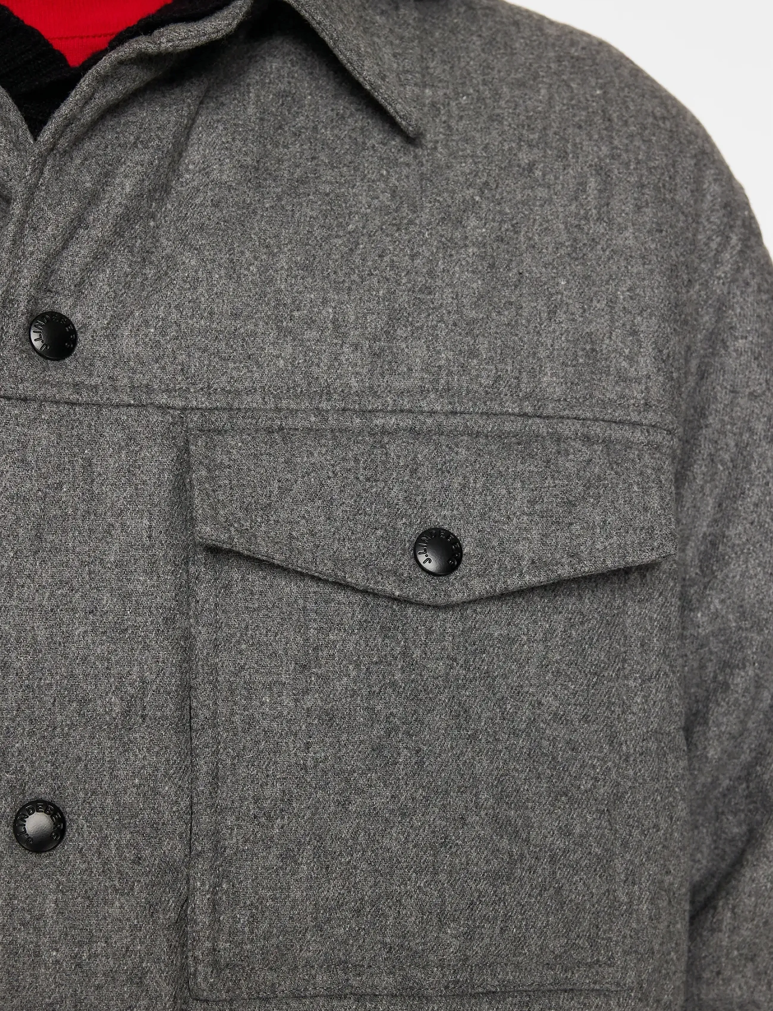 J. Lindeberg Nelson Padded Quilt Overshirt jackor herr – bild 5