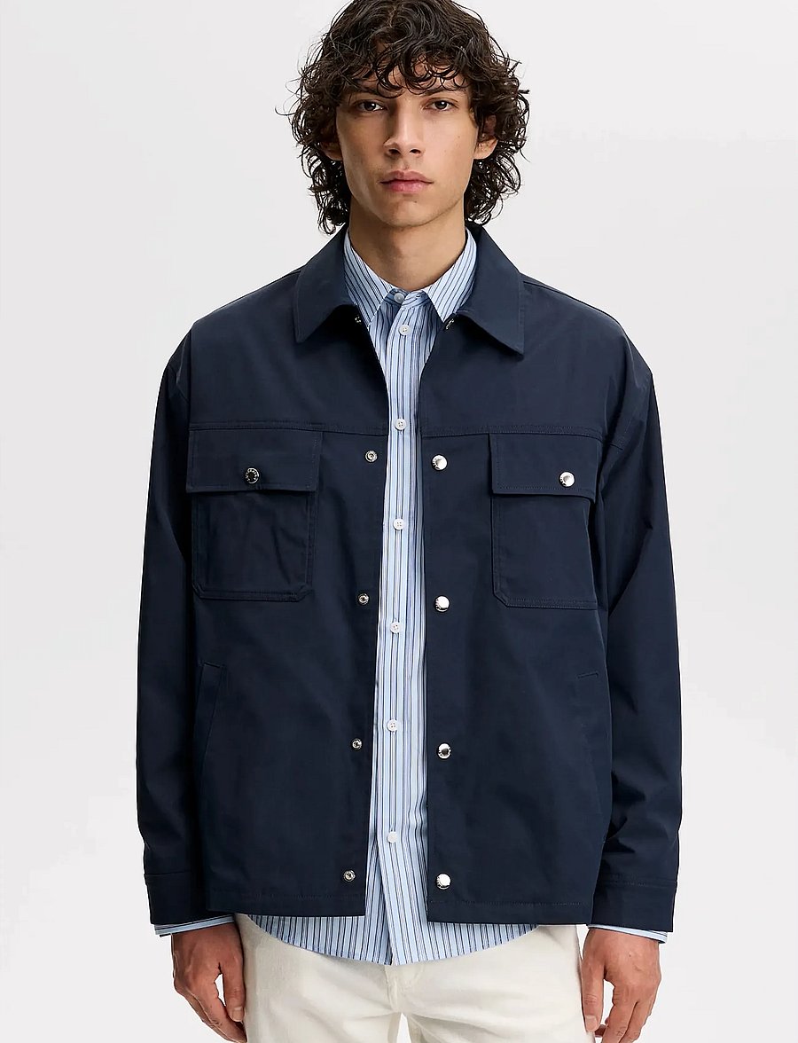 J. Lindeberg - Shaley Overshirt - leichte jacken - jl navy - 0