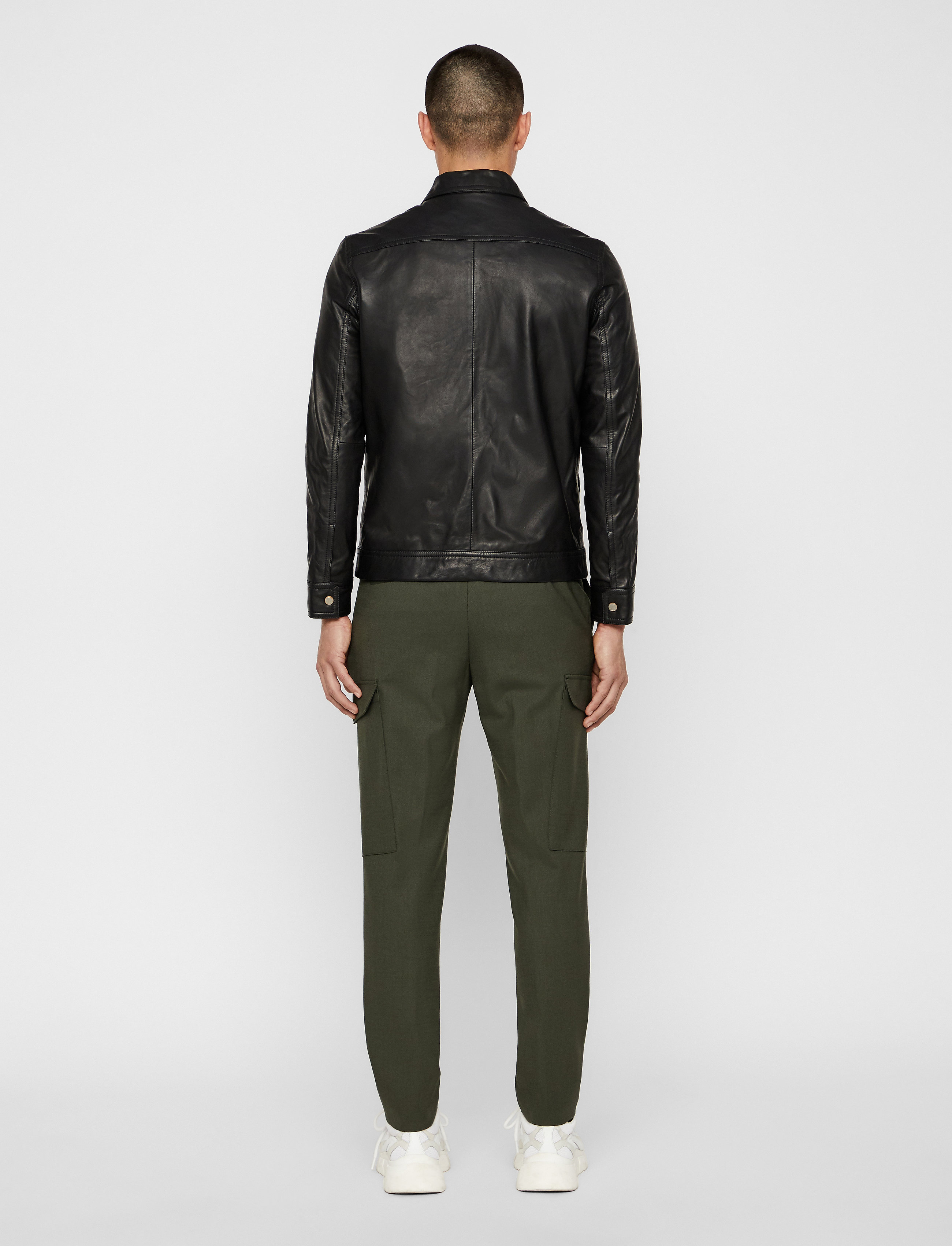 J. Lindeberg - Matt-Non Grain - black - 3