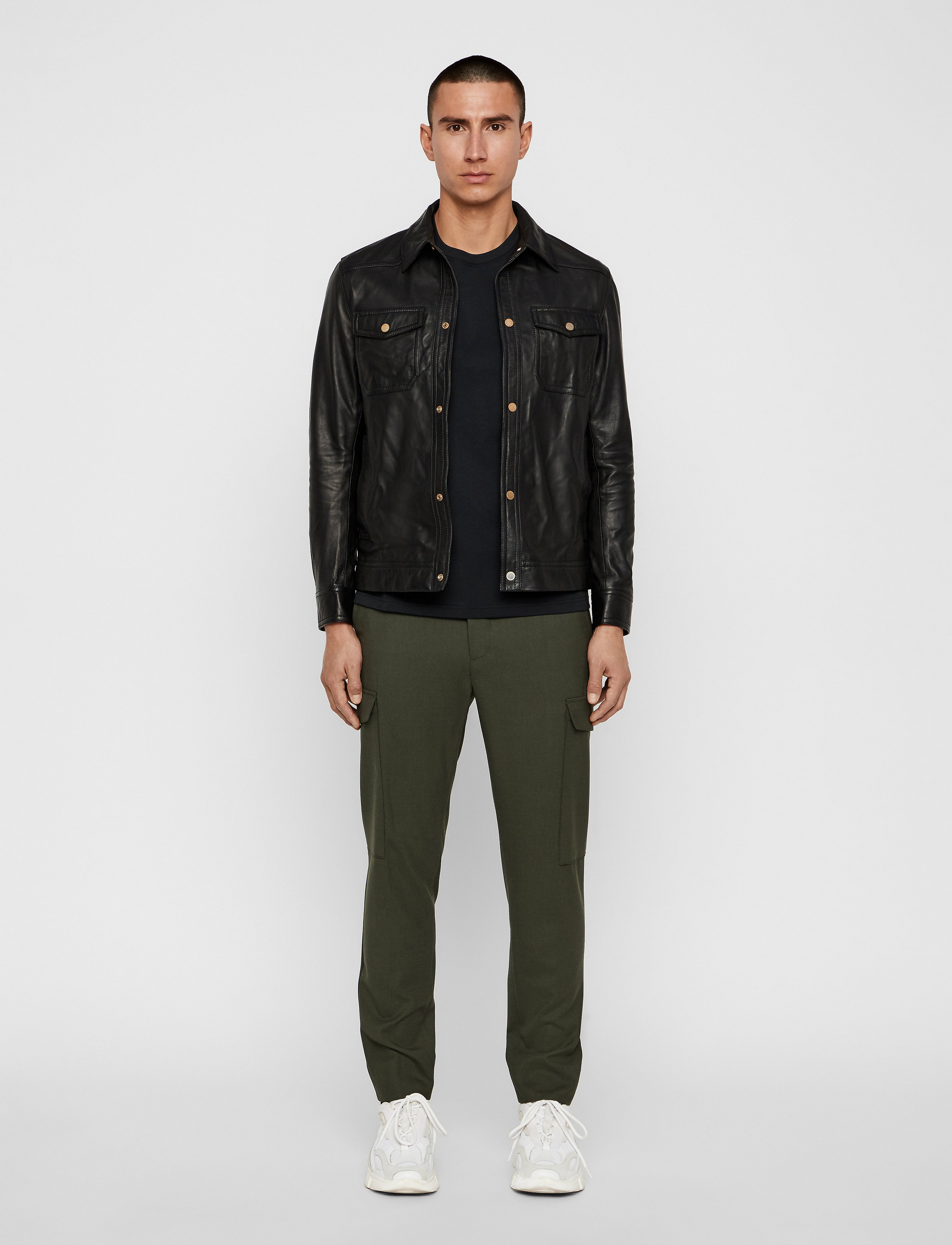J. Lindeberg - Matt-Non Grain - black - 4