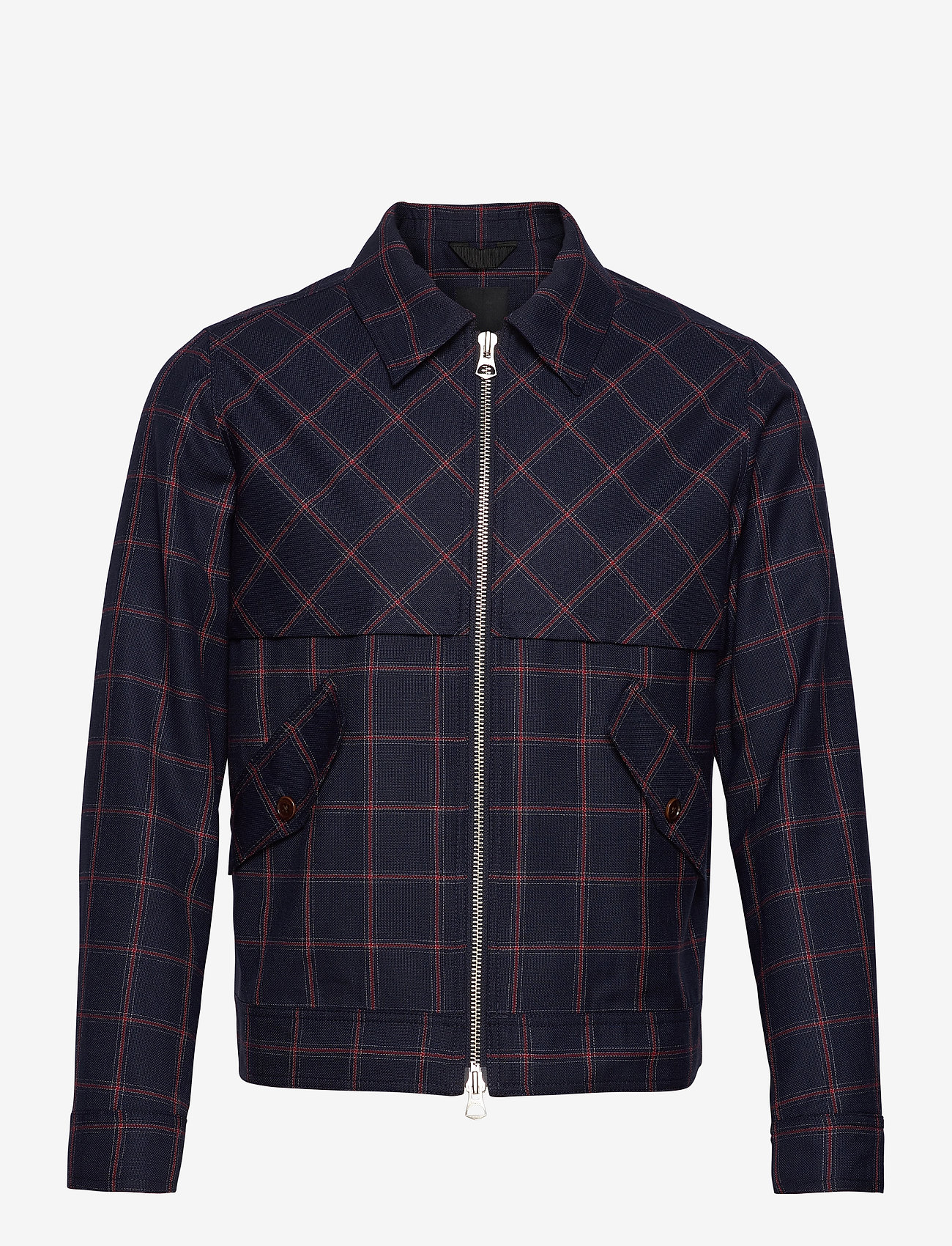 Allan-Mods Check - MID BLUE