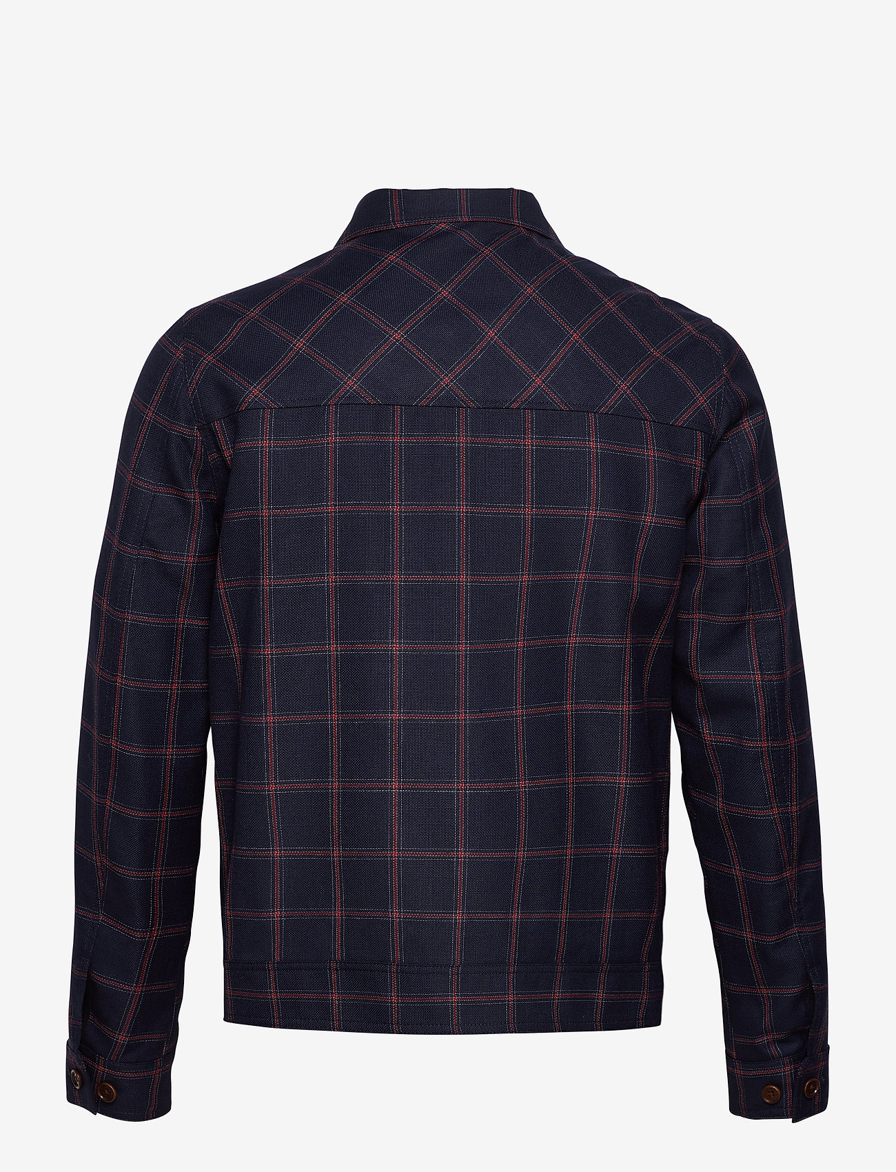 J. Lindeberg - Allan-Mods Check - mid blue - 1