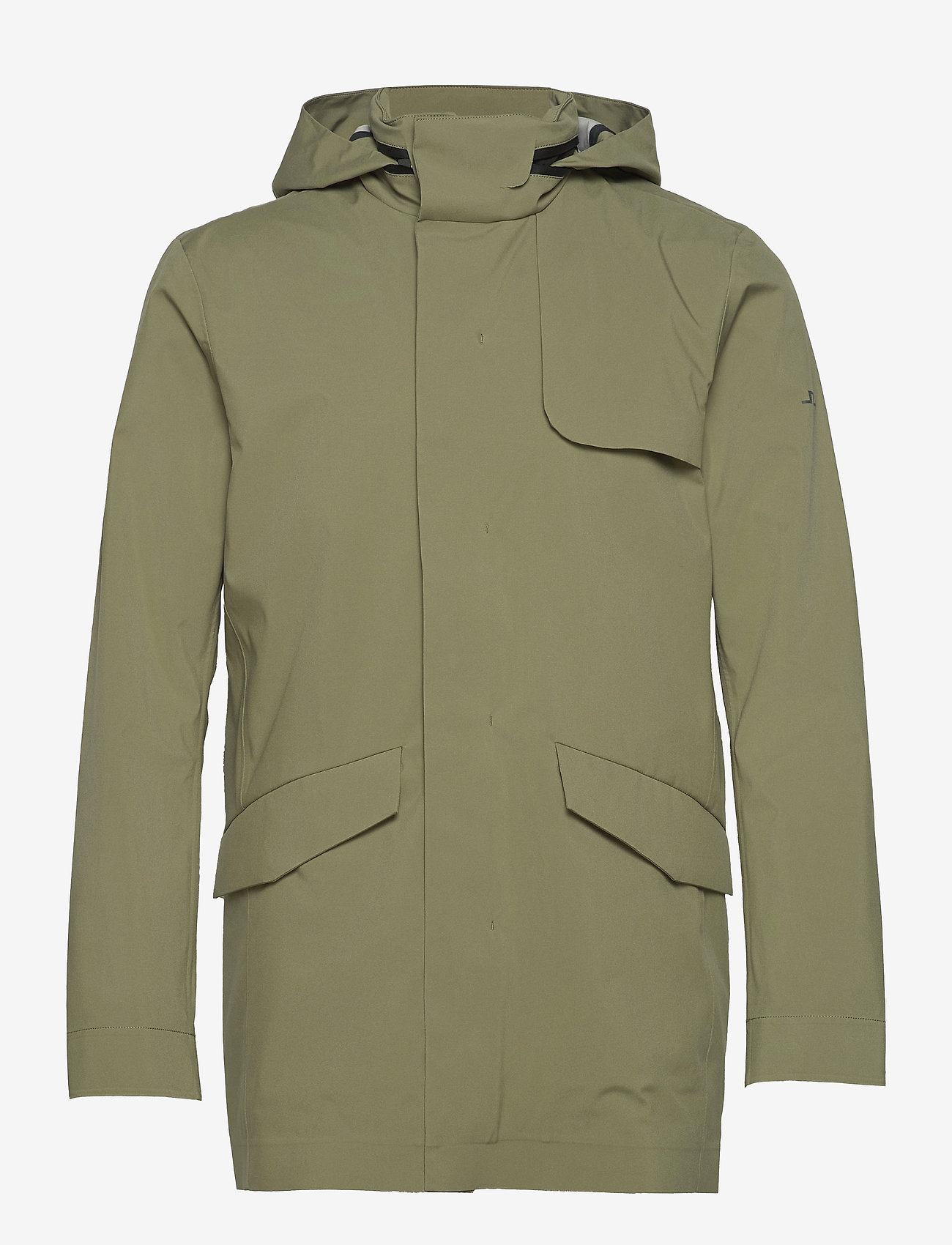 J. Lindeberg - Alph Mech Stretch jacket - winter jackets - lake green - 0
