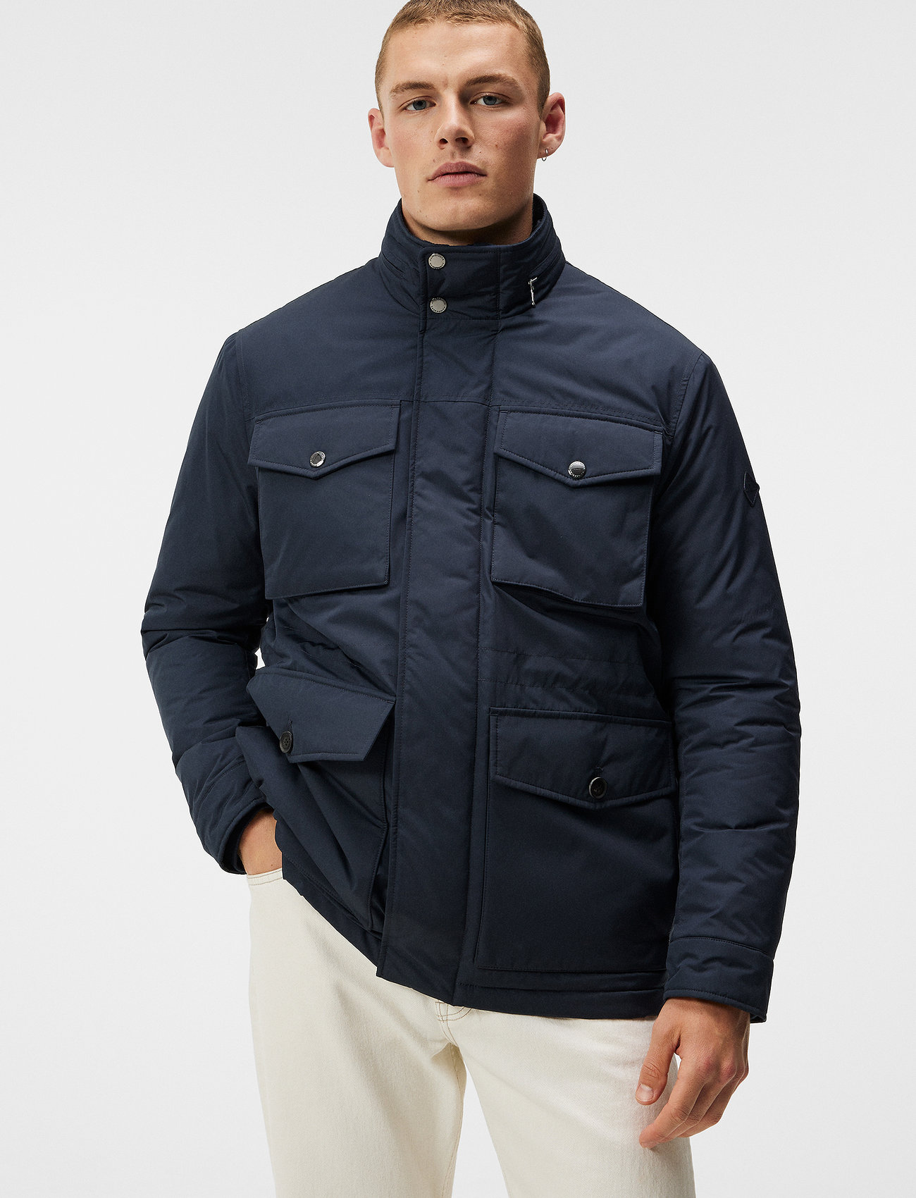 J. Lindeberg - Acer Padded Jacket - kurtki zimowe - jl navy - 1