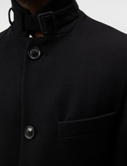J. Lindeberg - Holger Melton Coat - manteaux de laine - black - 4