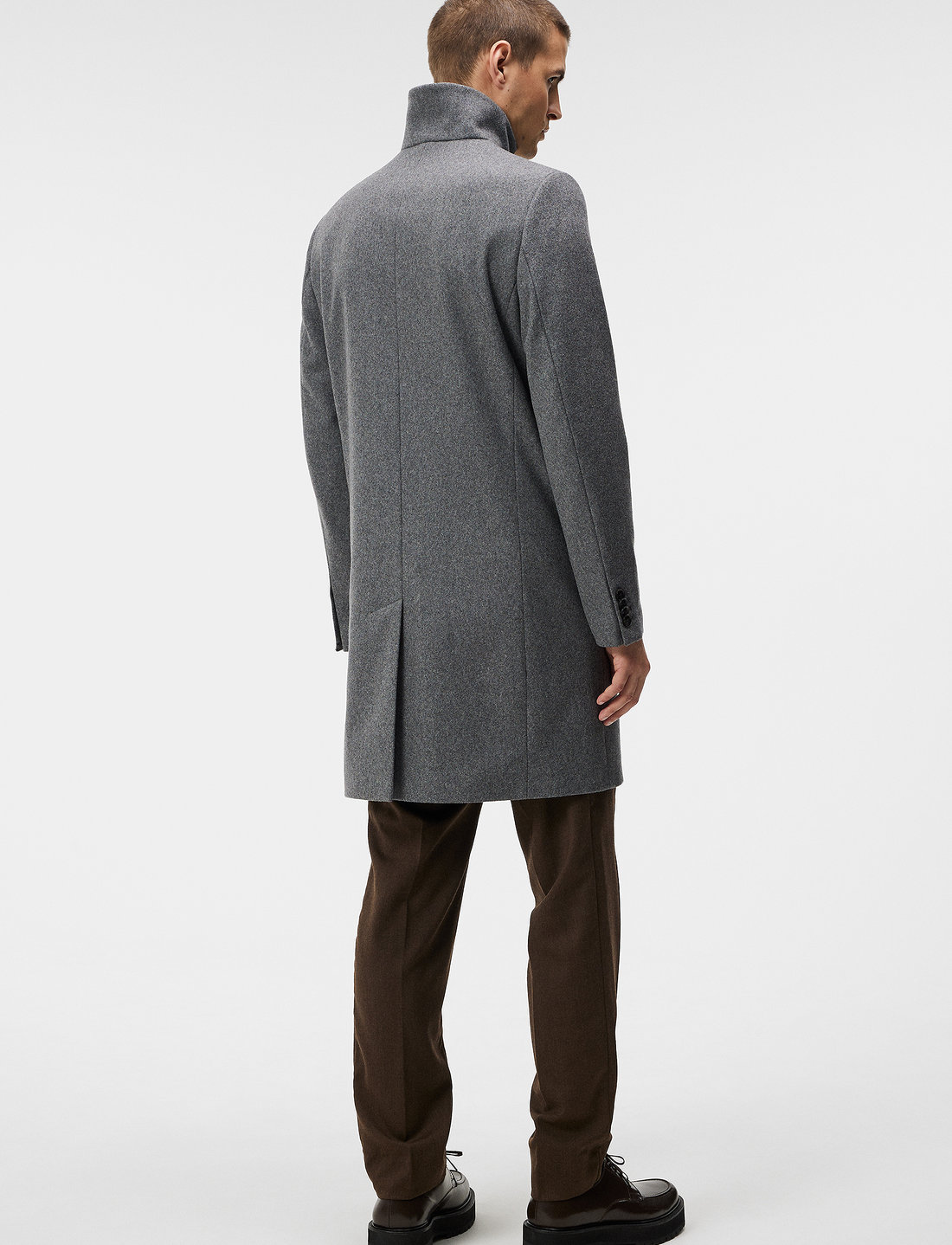 Holger compact melton wool coat sales