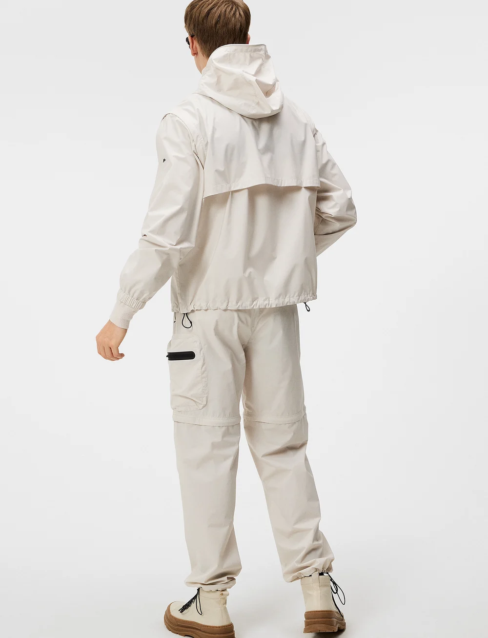 J. Lindeberg - Allen Convertible 3L Jacket - herbstjacken - moonbeam - 3