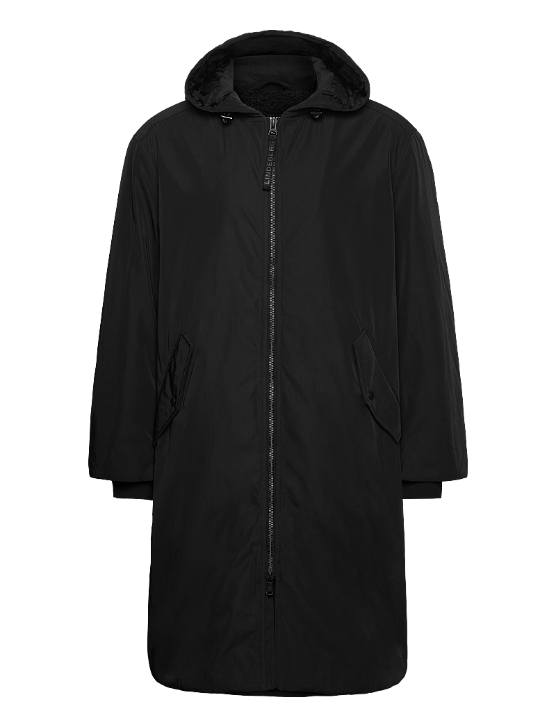 J. Lindeberg - Colter Hooded Parka - talvejoped - black - 0