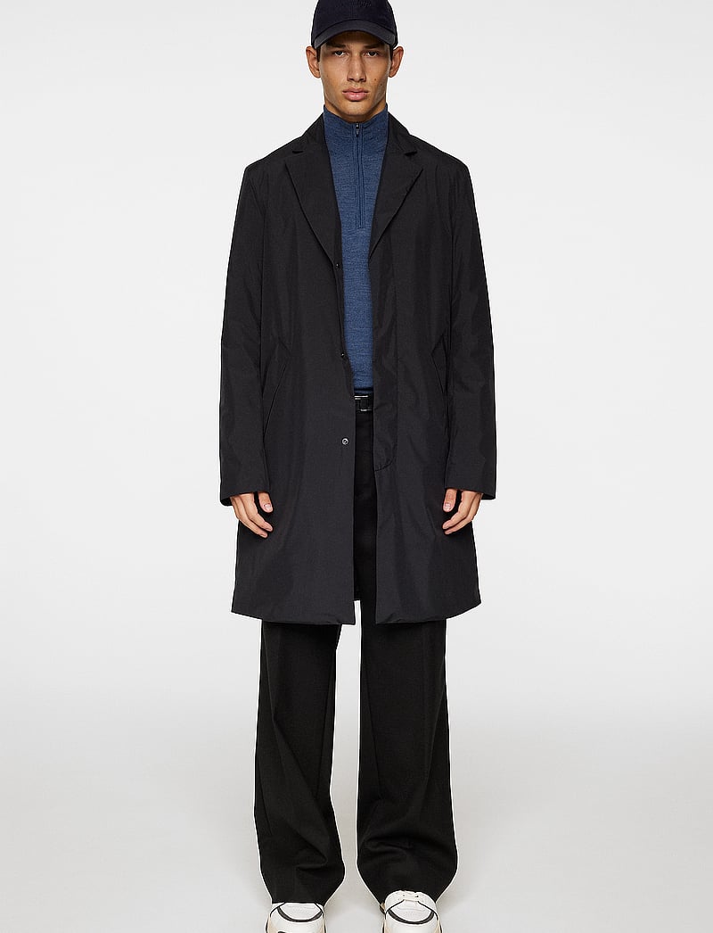 J. Lindeberg - Farris 2L Padded Coat - vetrarjakkar - black - 4