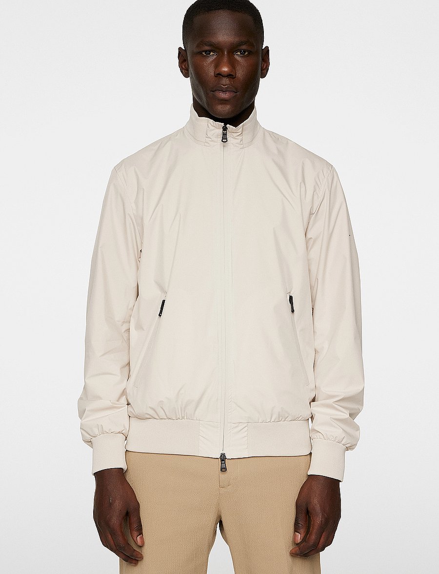 J. Lindeberg - Kevin 2L Bomber Jacket - frühlingsjacken - moonbeam - 0
