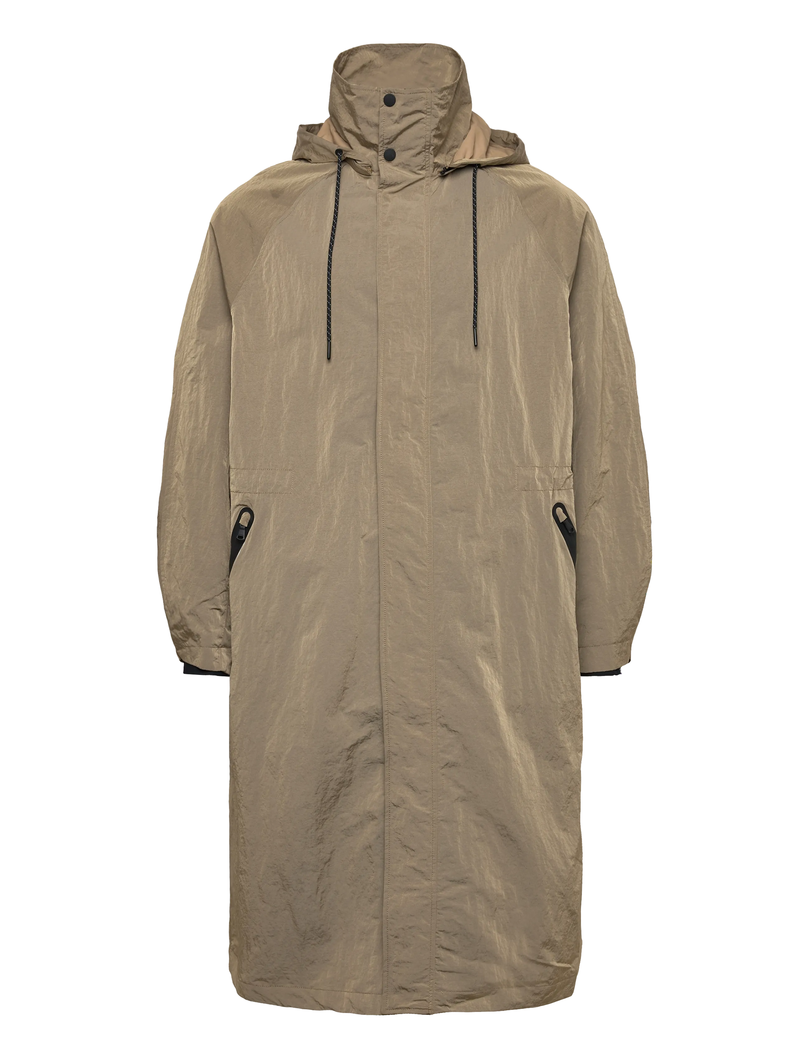 J. Lindeberg Remy 2 Tone Raincoat - Overtøj - BATIQUE KHAKI / khaki/green