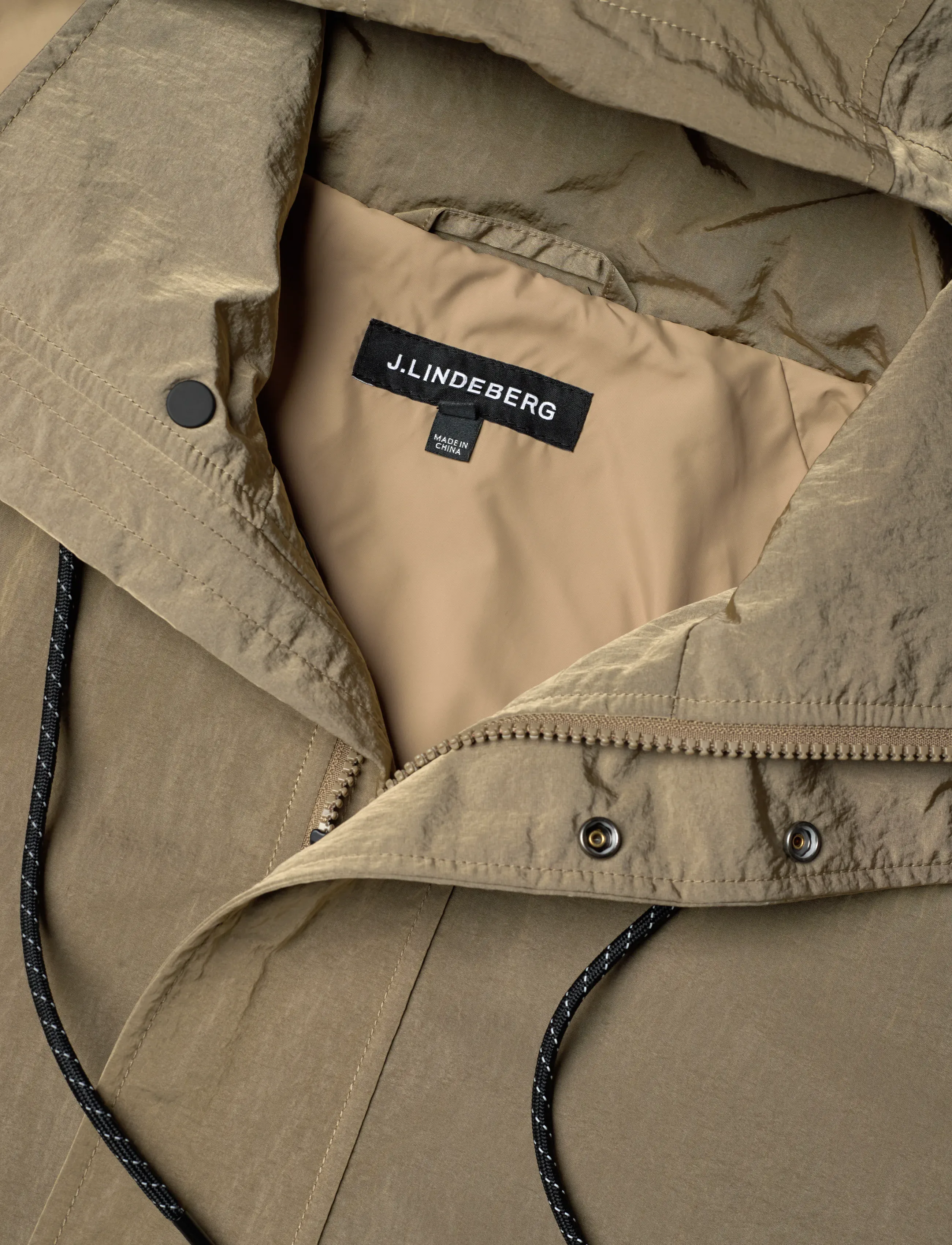 J. Lindeberg - Remy 2 Tone Raincoat - regenmäntel - batique khaki - 5