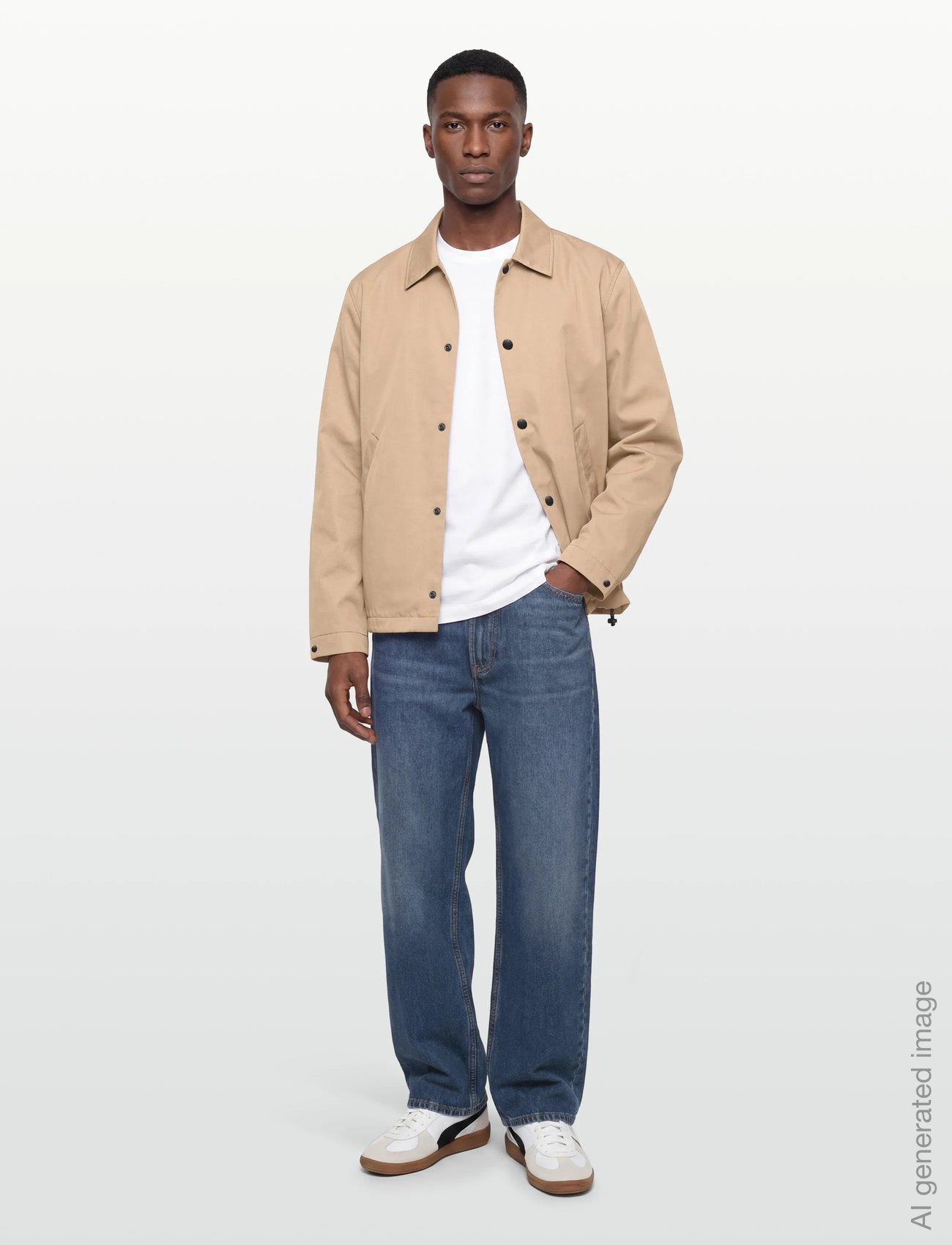 Frazer Coach Jacket - BATIQUE KHAKI