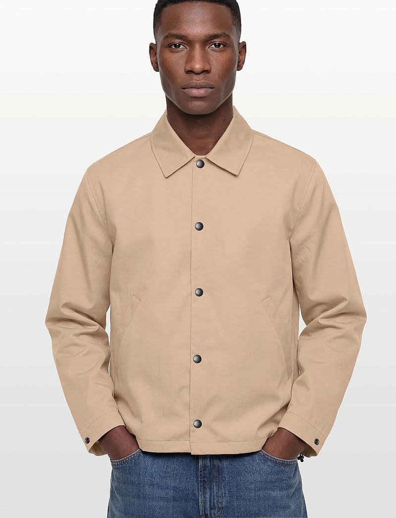 J. Lindeberg - Frazer Coach Jacket - forårsjakker - batique khaki - 3