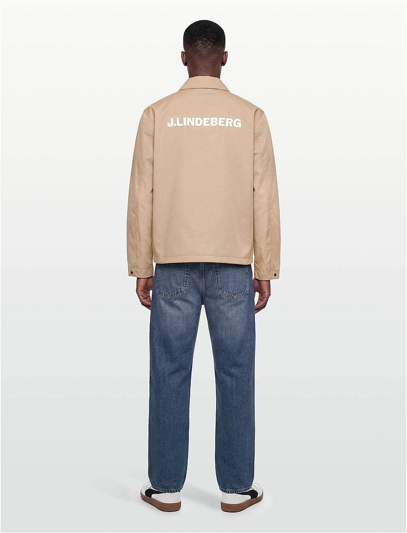 J. Lindeberg - Frazer Coach Jacket - forårsjakker - batique khaki - 4