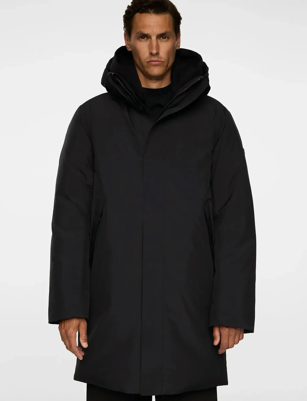 J. Lindeberg - Alon 3L Down Parka - vinterjackor - black - 0