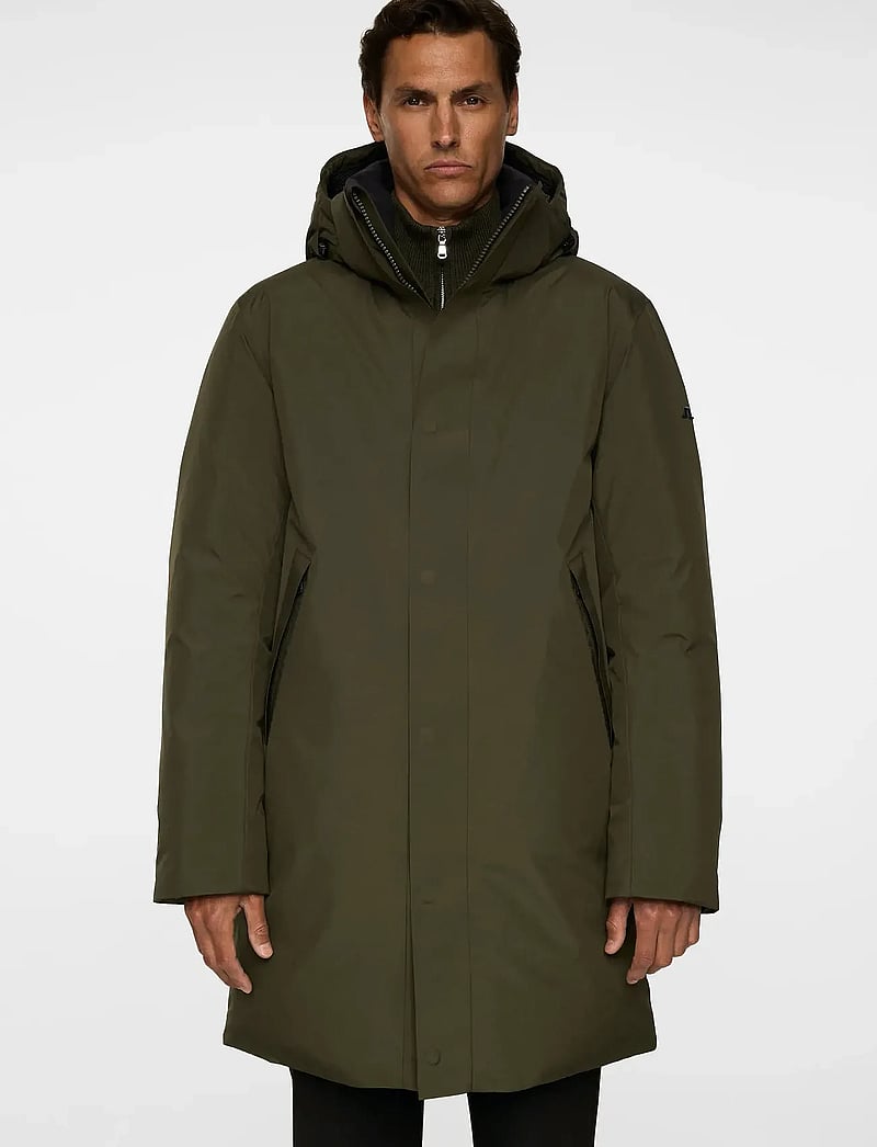 J. Lindeberg - Alon 3L Down Parka - parkas - forest green - 0