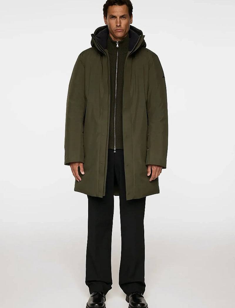 J. Lindeberg - Alon 3L Down Parka - parkas - forest green - 4