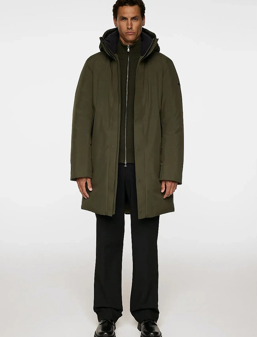 J. Lindeberg - Alon 3L Down Parka - parkad - forest green - 4