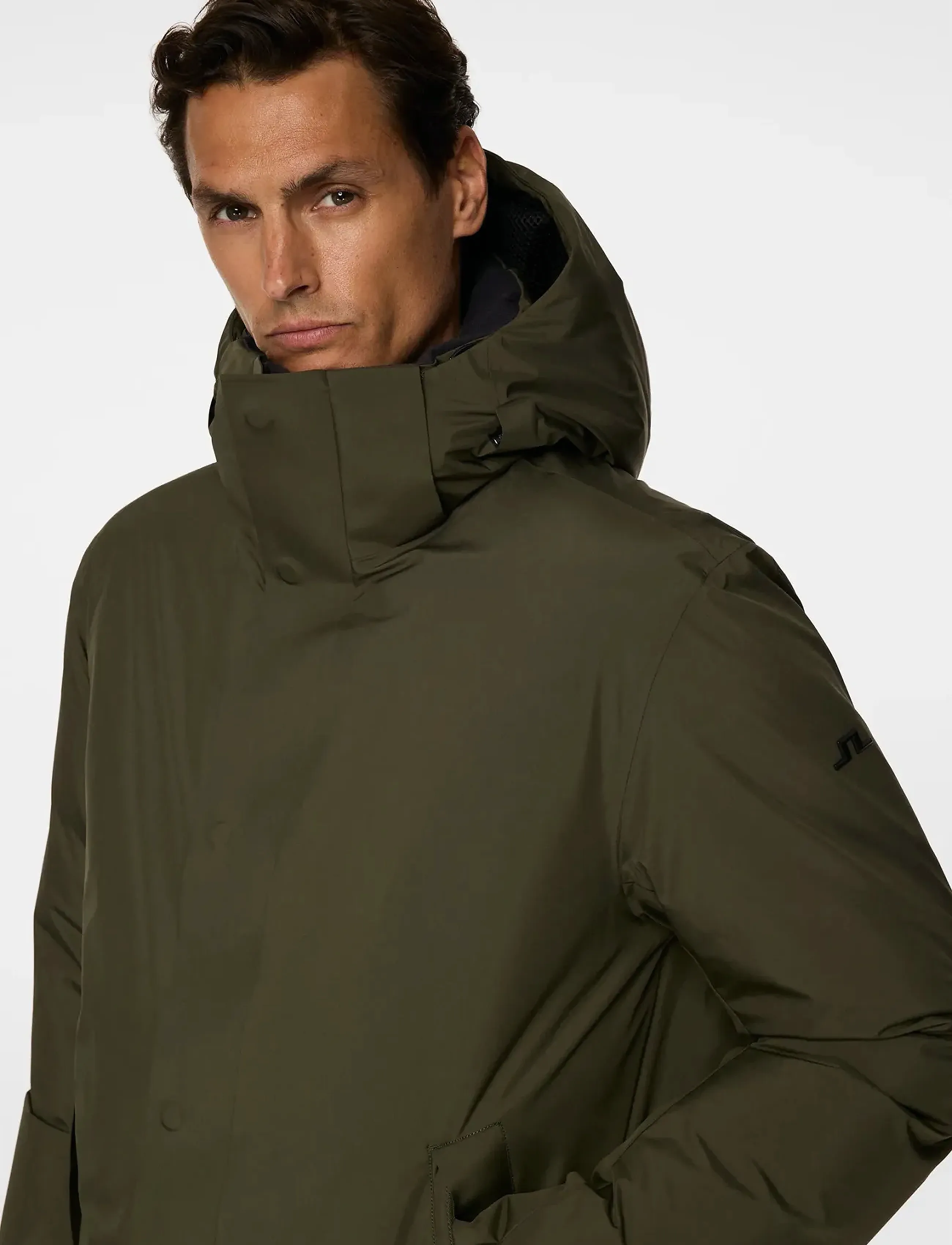 J. Lindeberg - Alon 3L Down Parka - parkad - forest green - 5