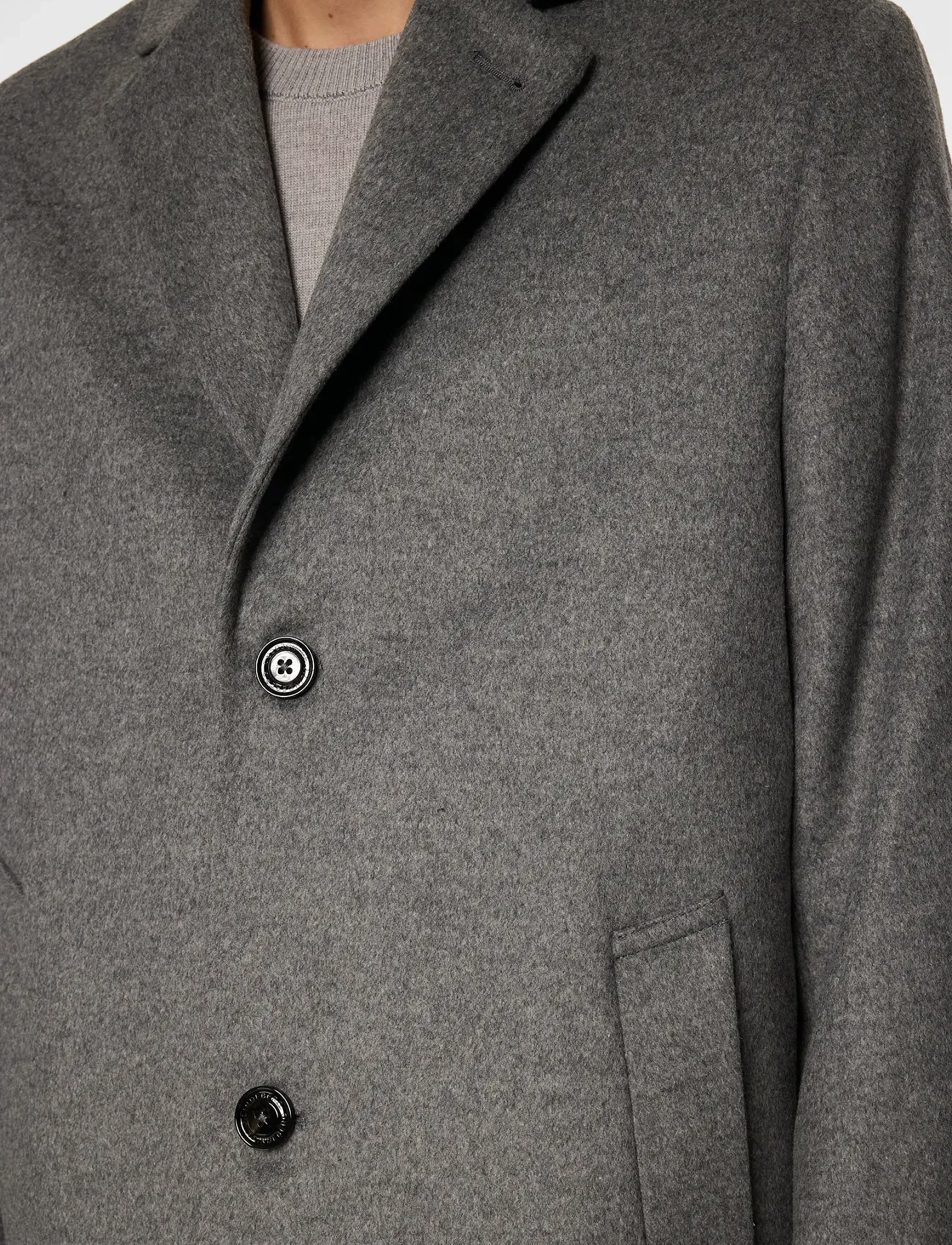 J. Lindeberg August Melton Cashmere Coat kappor & rockar herr – bild 5
