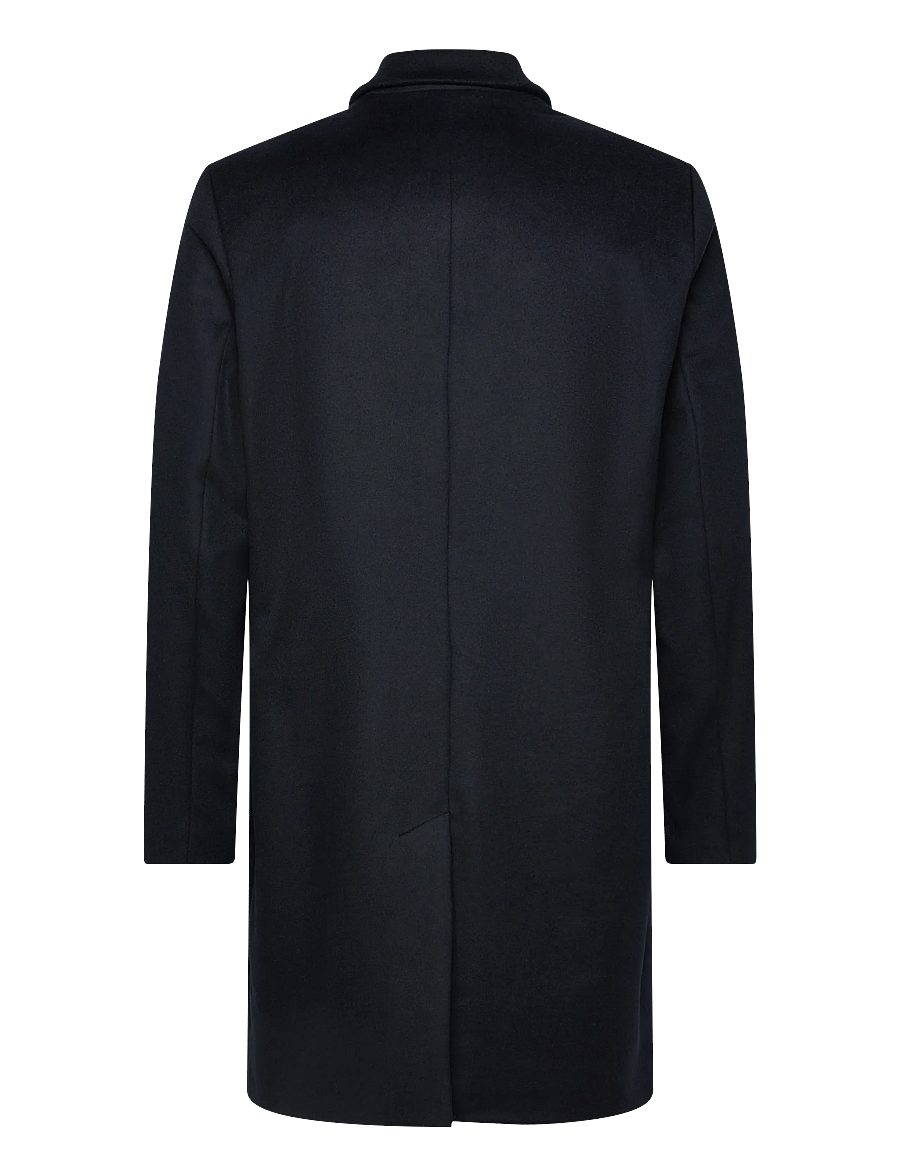 J. Lindeberg - August Melton Cashmere Coat - wełniane płaszcze - jl navy - 2