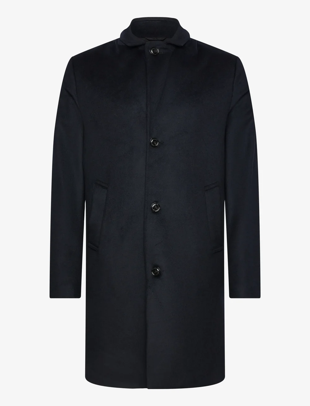 J. Lindeberg - August Melton Cashmere Coat - wollmäntel - jl navy - 3