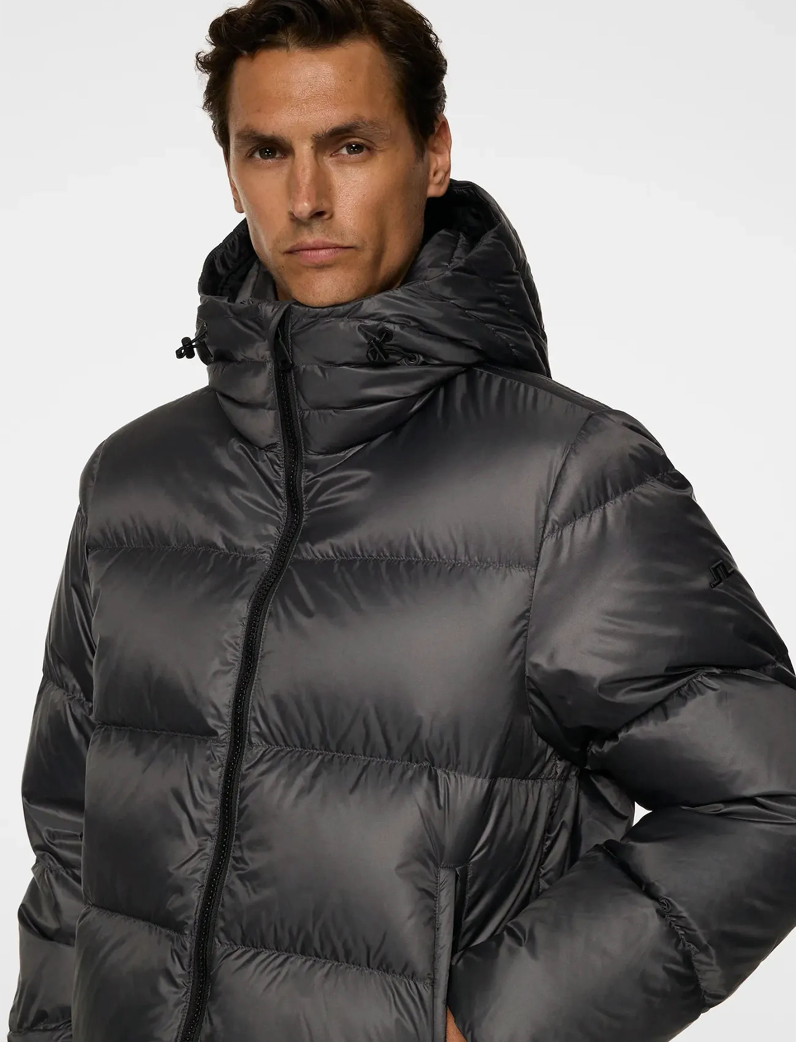 J. Lindeberg - Daryl Down Jacket - down jackets - asphalt - 5