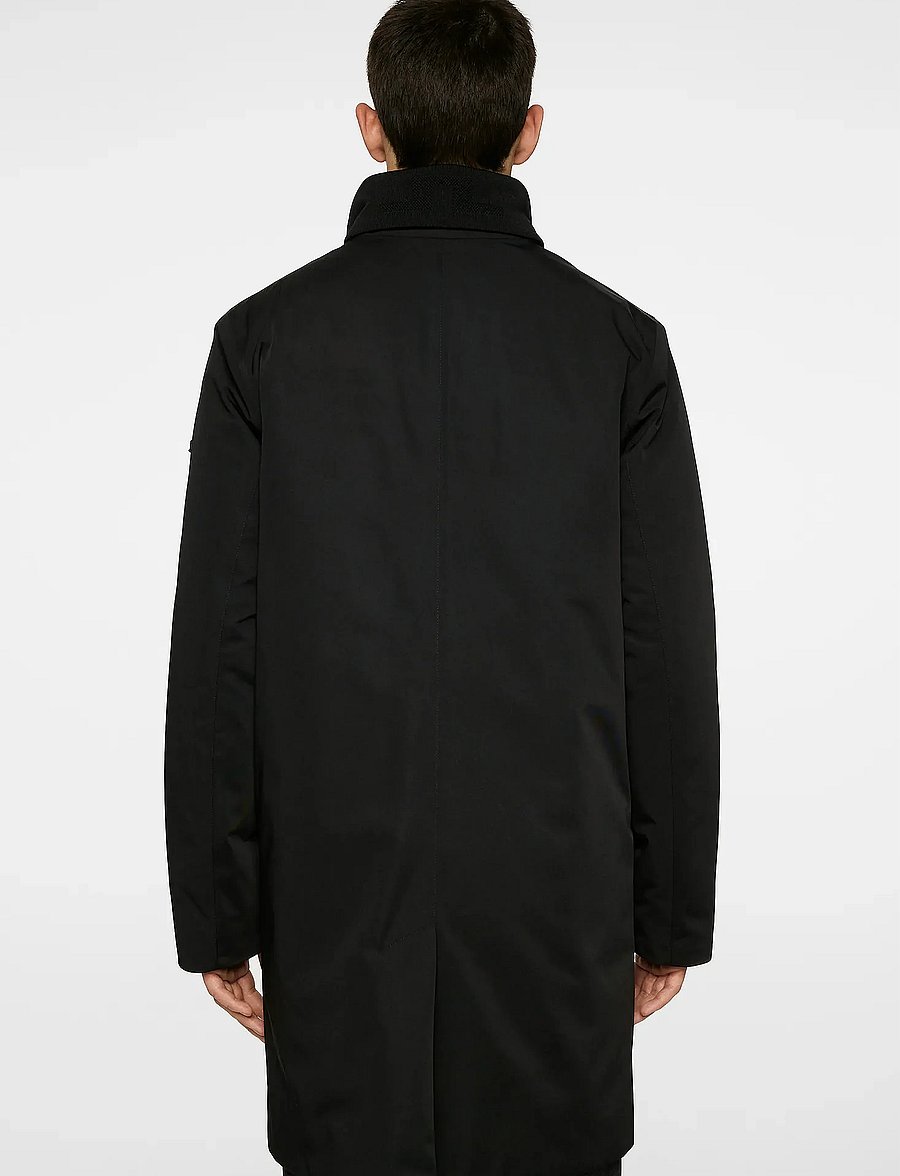 J. Lindeberg - Hassan 2L Padded Coat - tunna rockar - black - 4