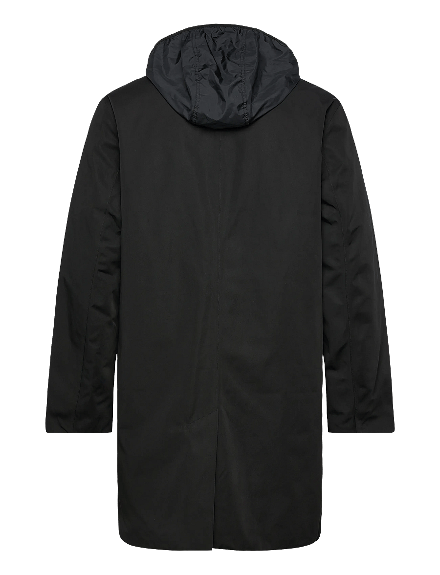 J. Lindeberg - Hassan 2L Padded Coat - tunna rockar - black - 3