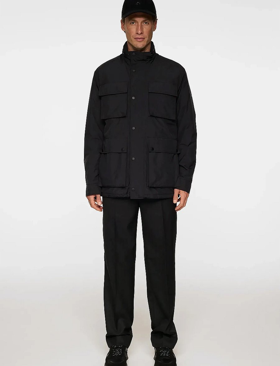 J. Lindeberg - Aiden 2L Padded Jacket - daunenjacken - black - 0