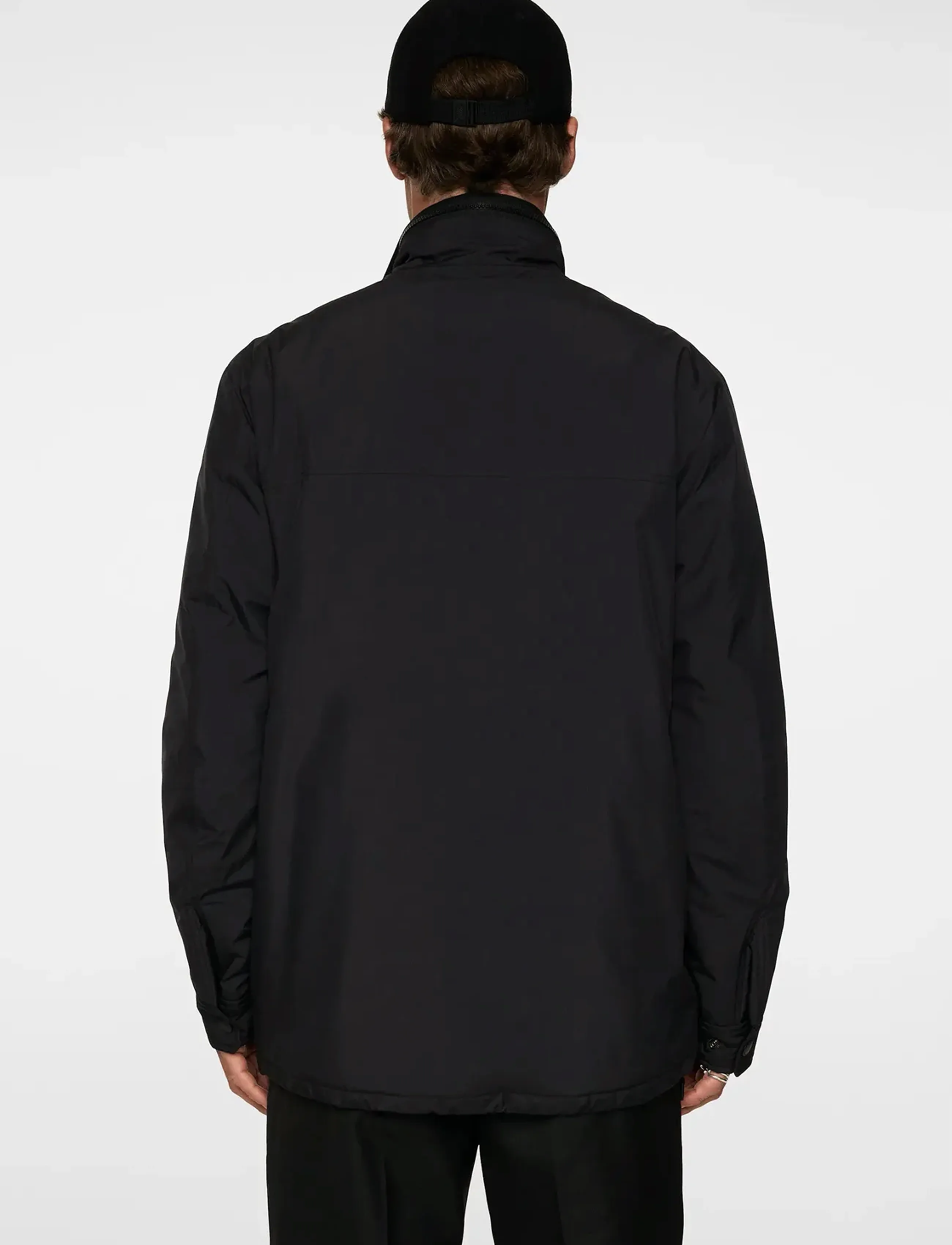 J. Lindeberg - Aiden 2L Padded Jacket - dunjackor - black - 4