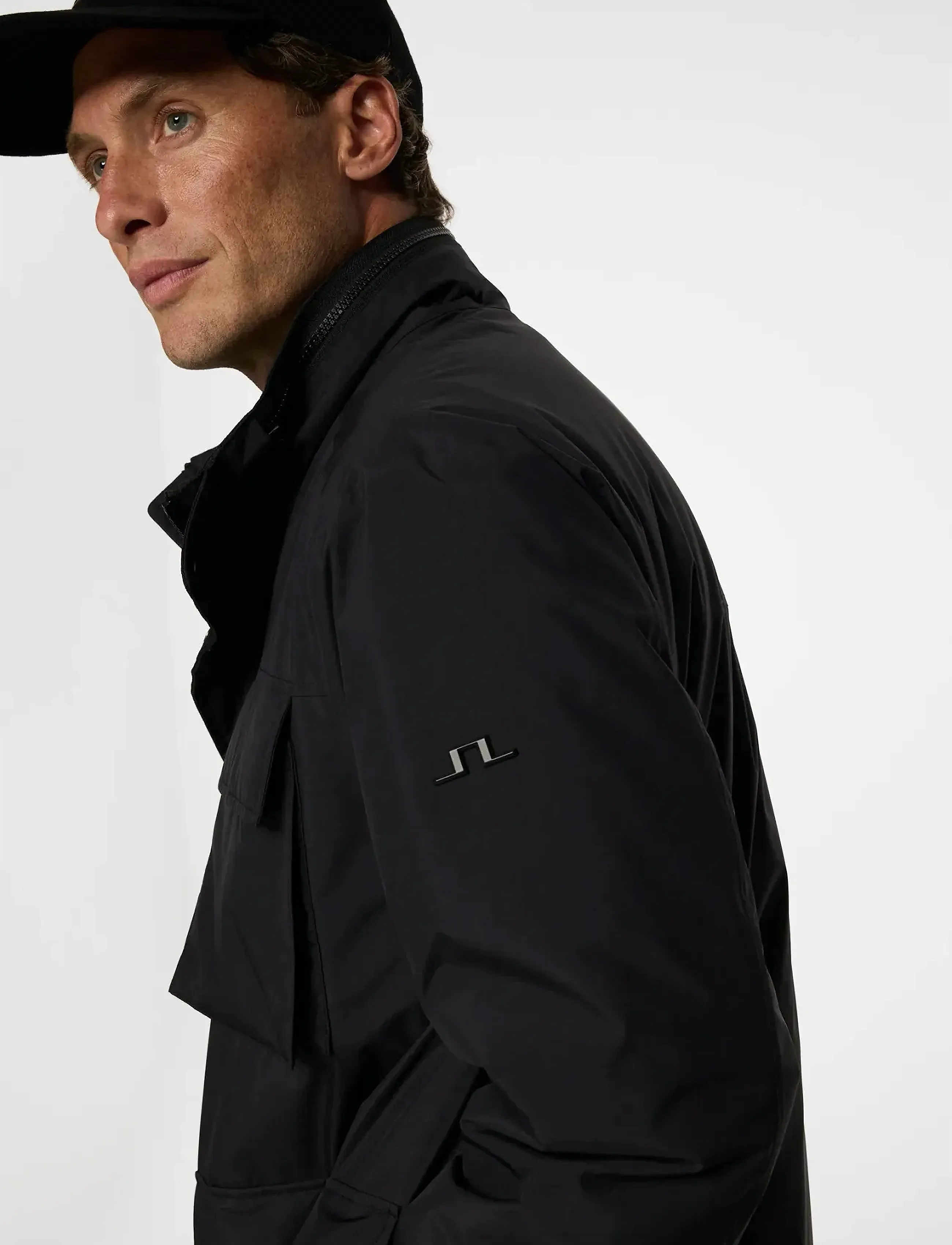 J. Lindeberg - Aiden 2L Padded Jacket - dunjackor - black - 5