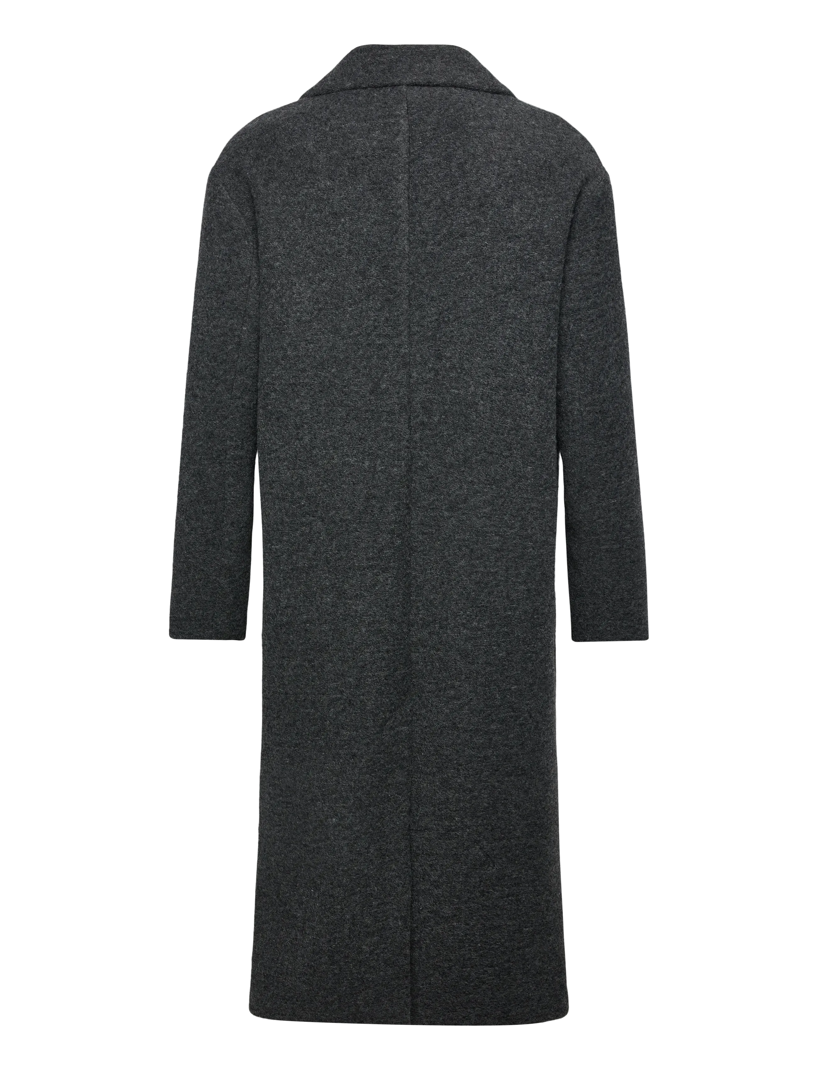 J. Lindeberg - Willy Bonded Wool Coat - wollmäntel - dark grey melange - 2