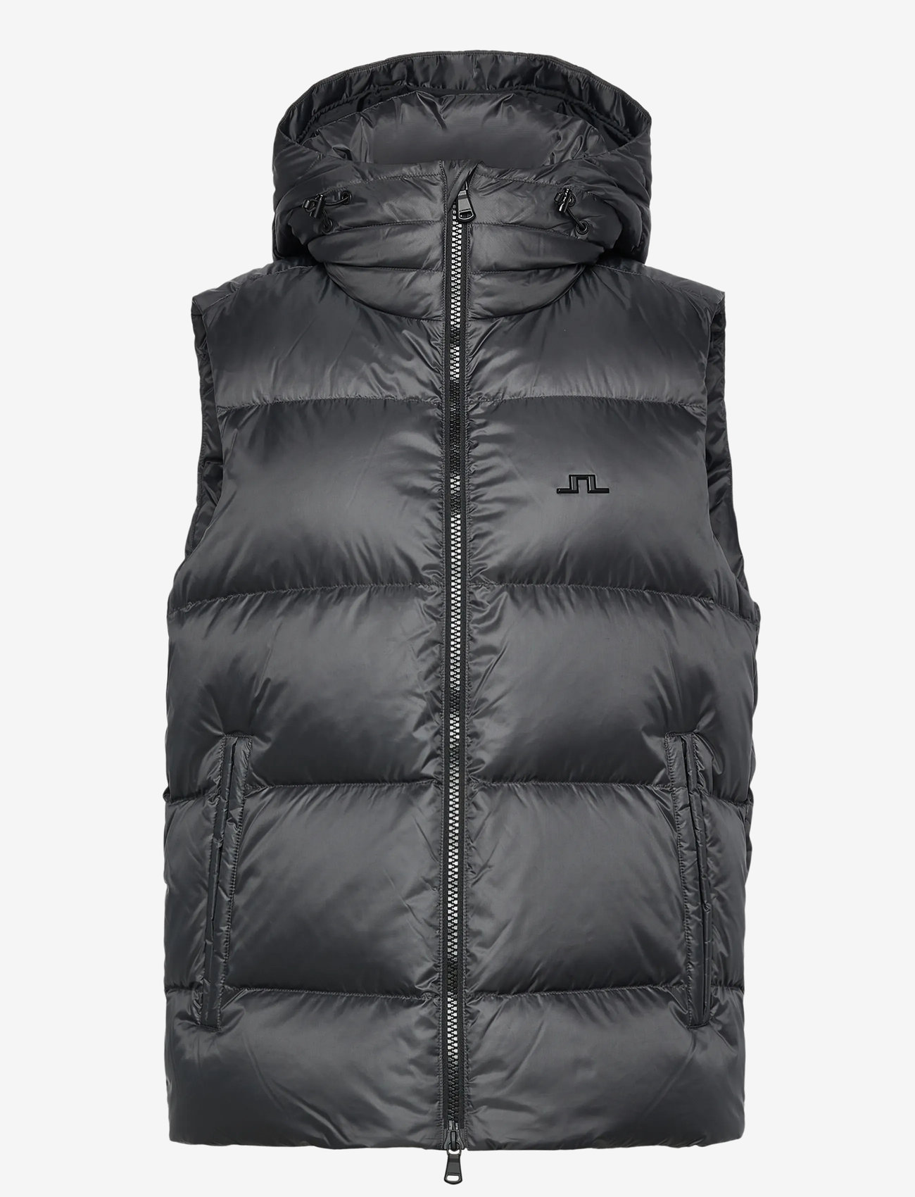 J. Lindeberg - Daryl Down Vest - västar - asphalt - 1