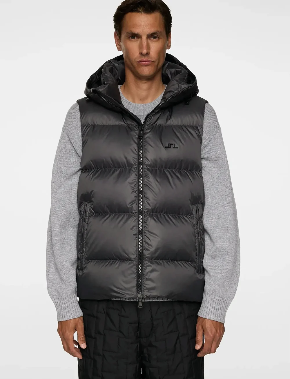 J. Lindeberg - Daryl Down Vest - vestid - asphalt - 0