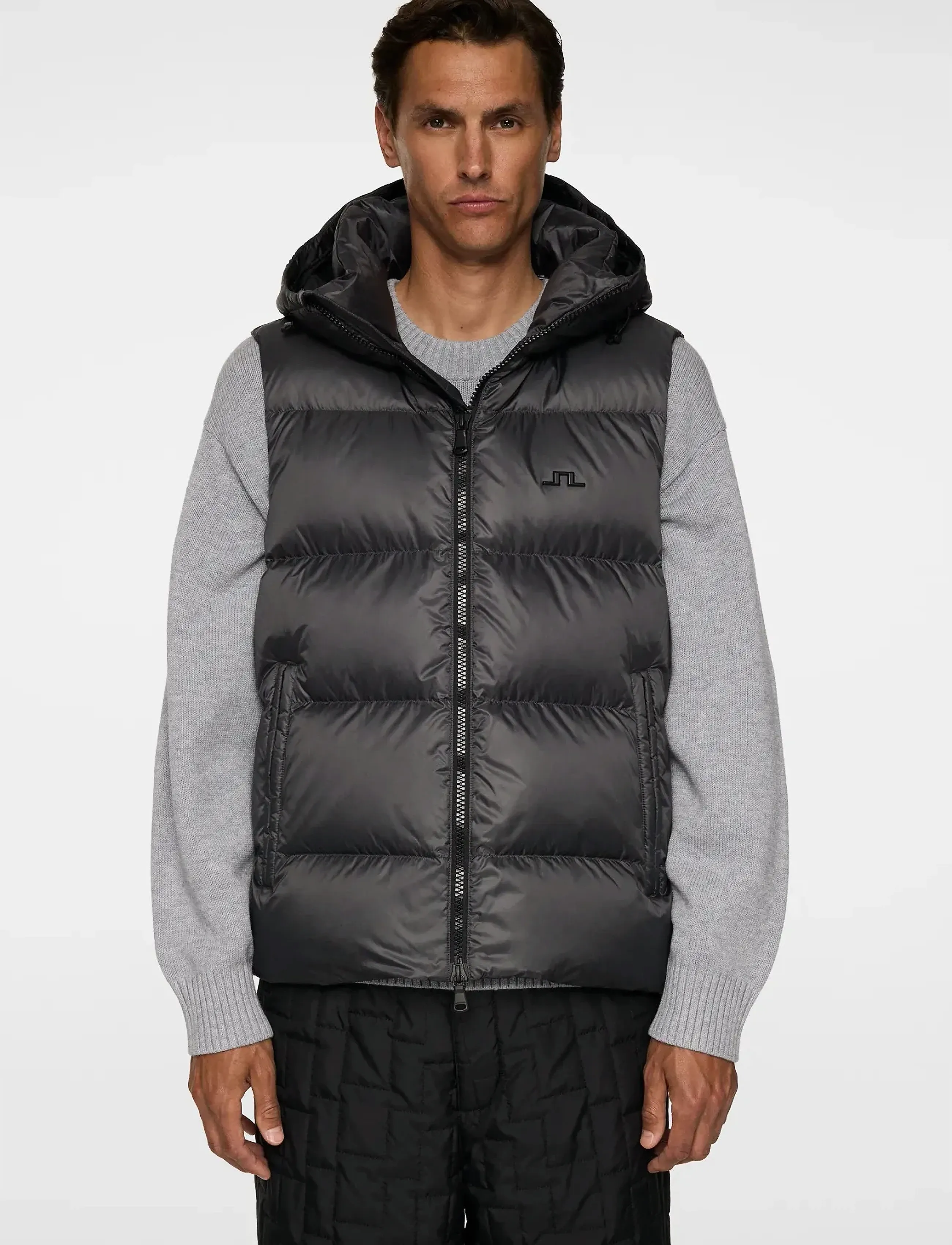 J. Lindeberg - Daryl Down Vest - kamizelki - asphalt - 0