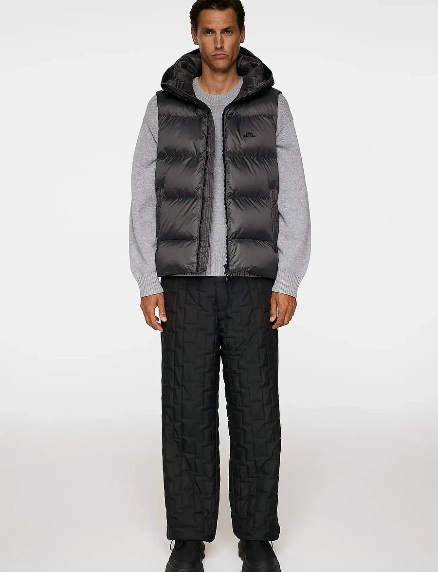 J. Lindeberg - Daryl Down Vest - kamizelki - asphalt - 4