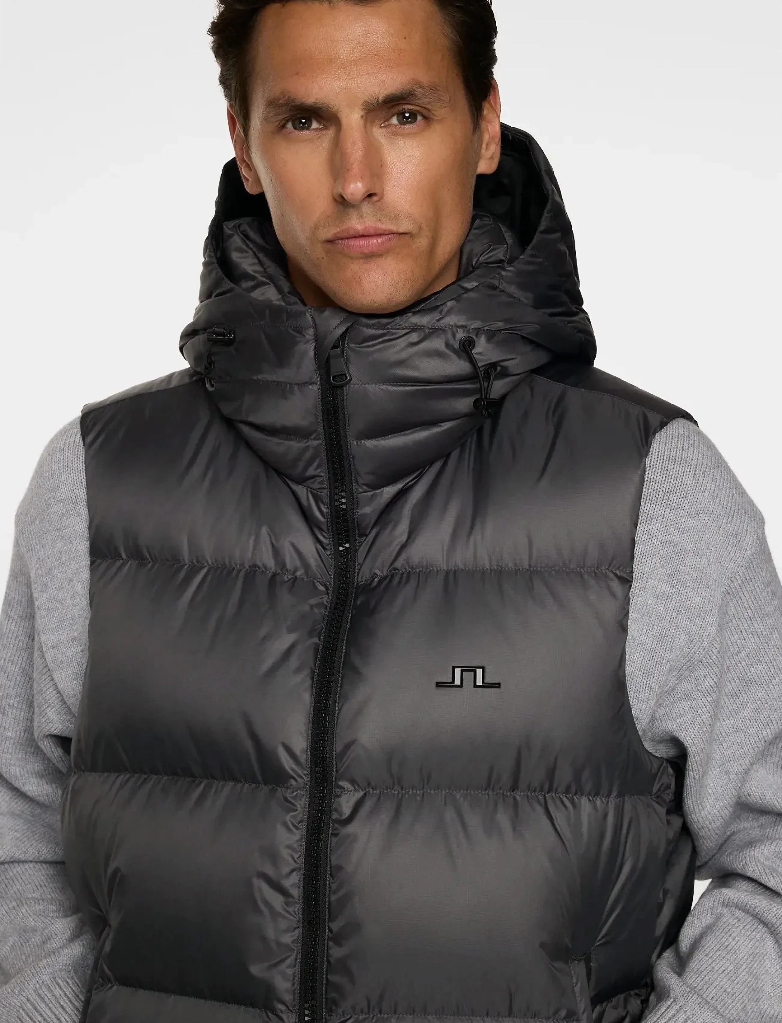J. Lindeberg - Daryl Down Vest - kamizelki - asphalt - 5